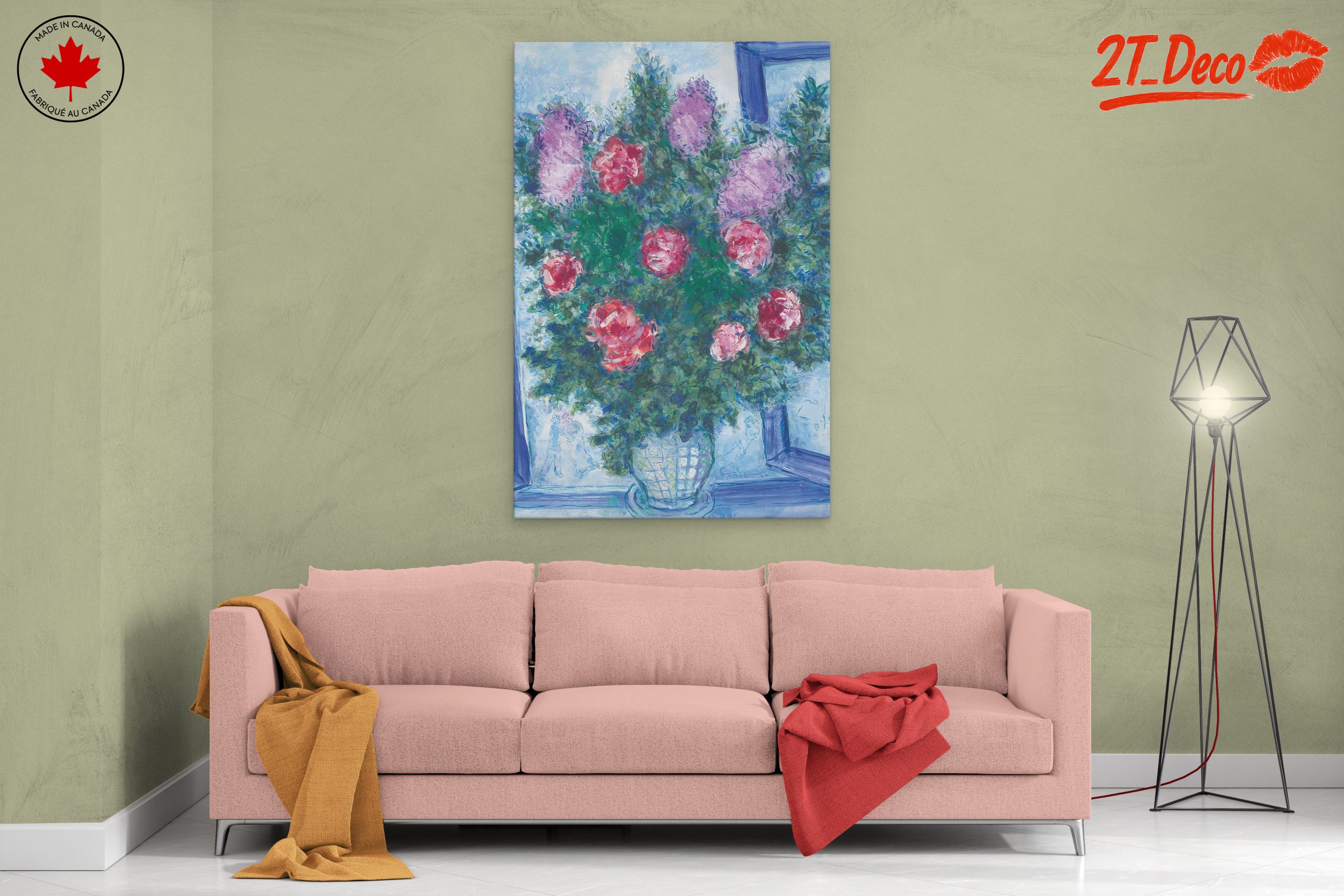 Vibrant Bouquet of Flowers in a Vase - Image 2