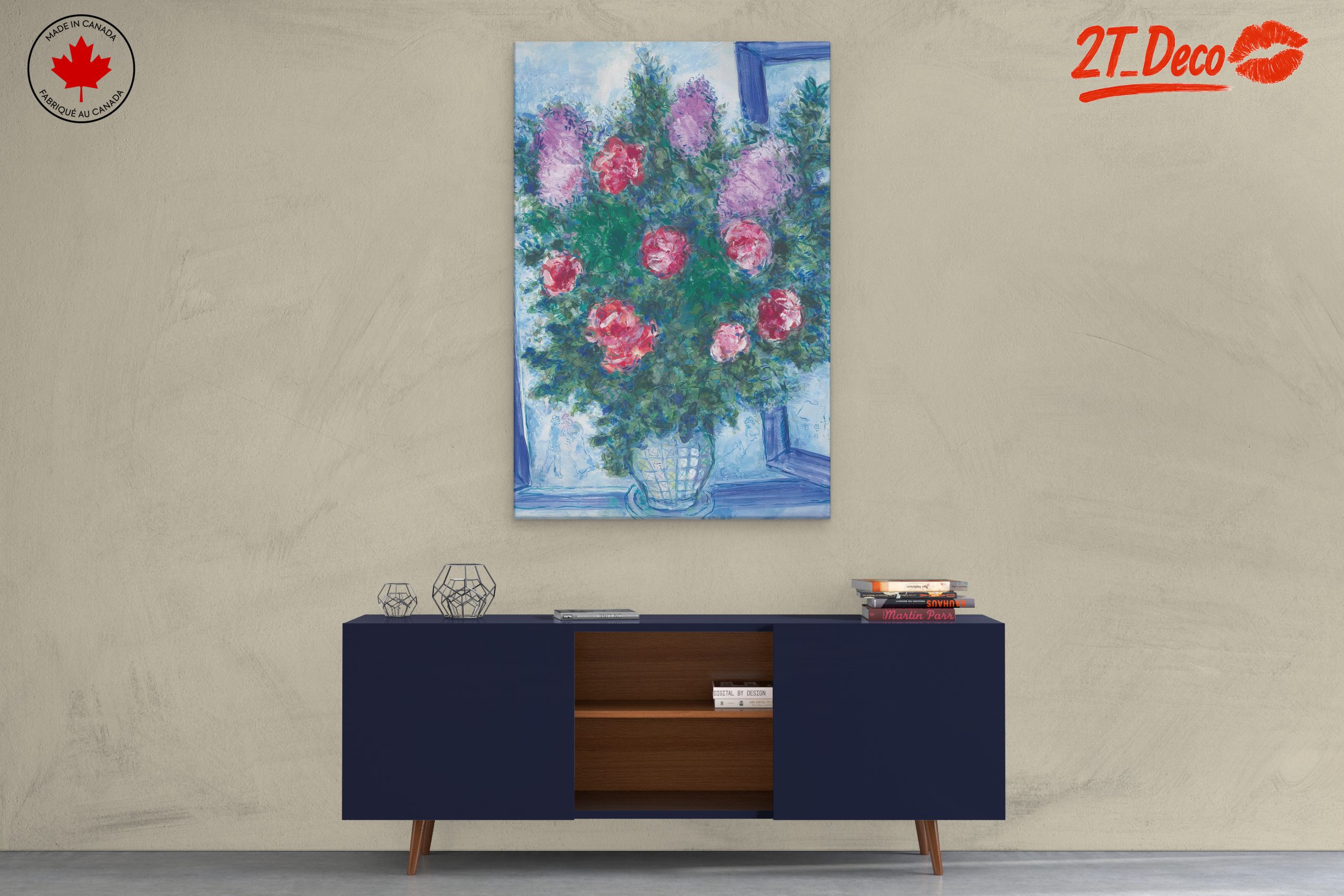 Vibrant Bouquet of Flowers in a Vase - Image 3