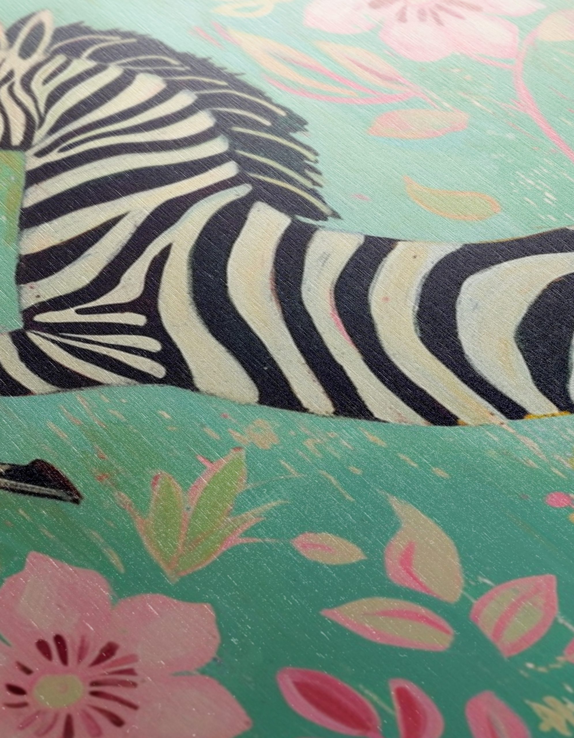 Playful Zebra Among Flowers - Image 12