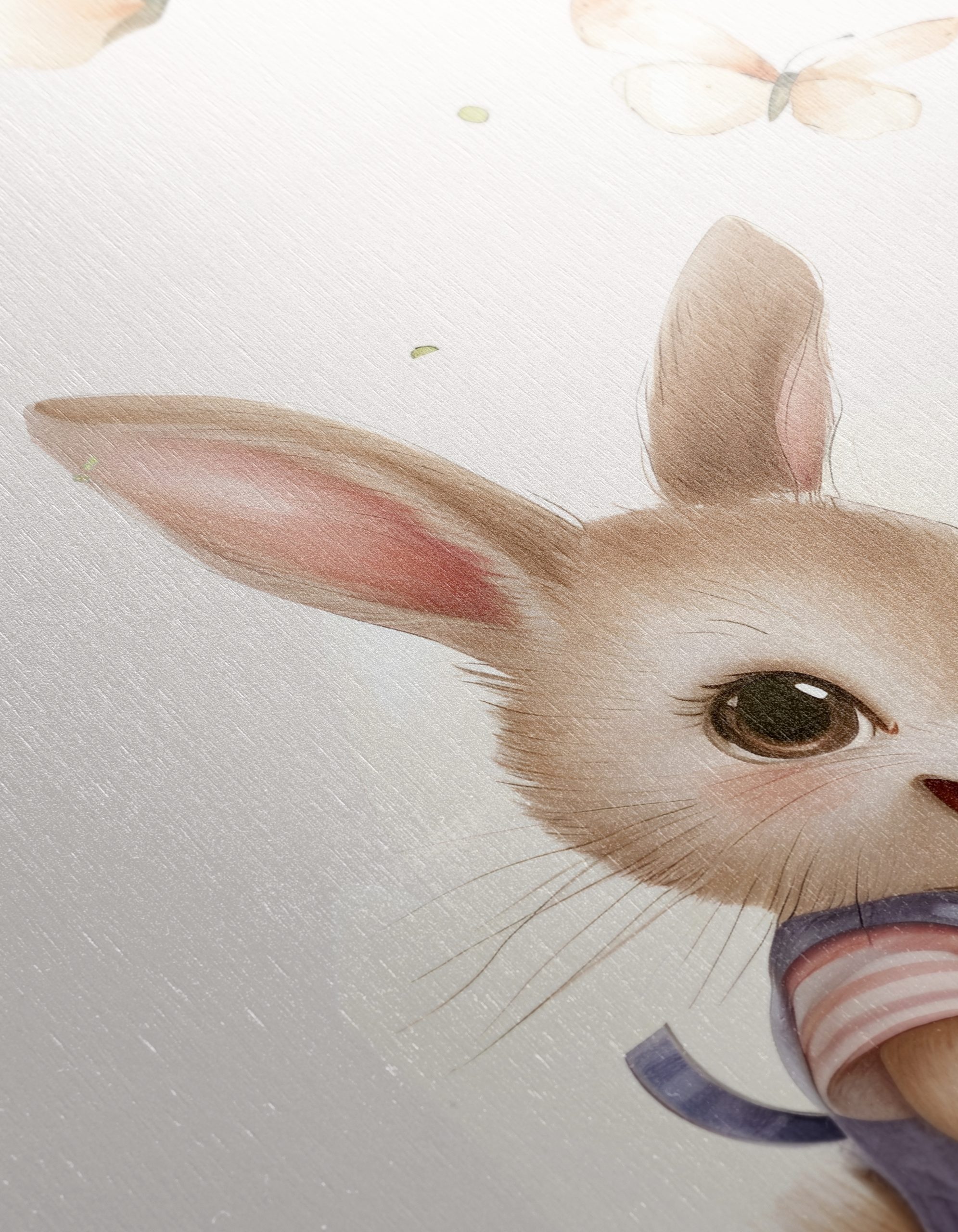 Adorable Whimsical Bunny with Butterflies - Image 12