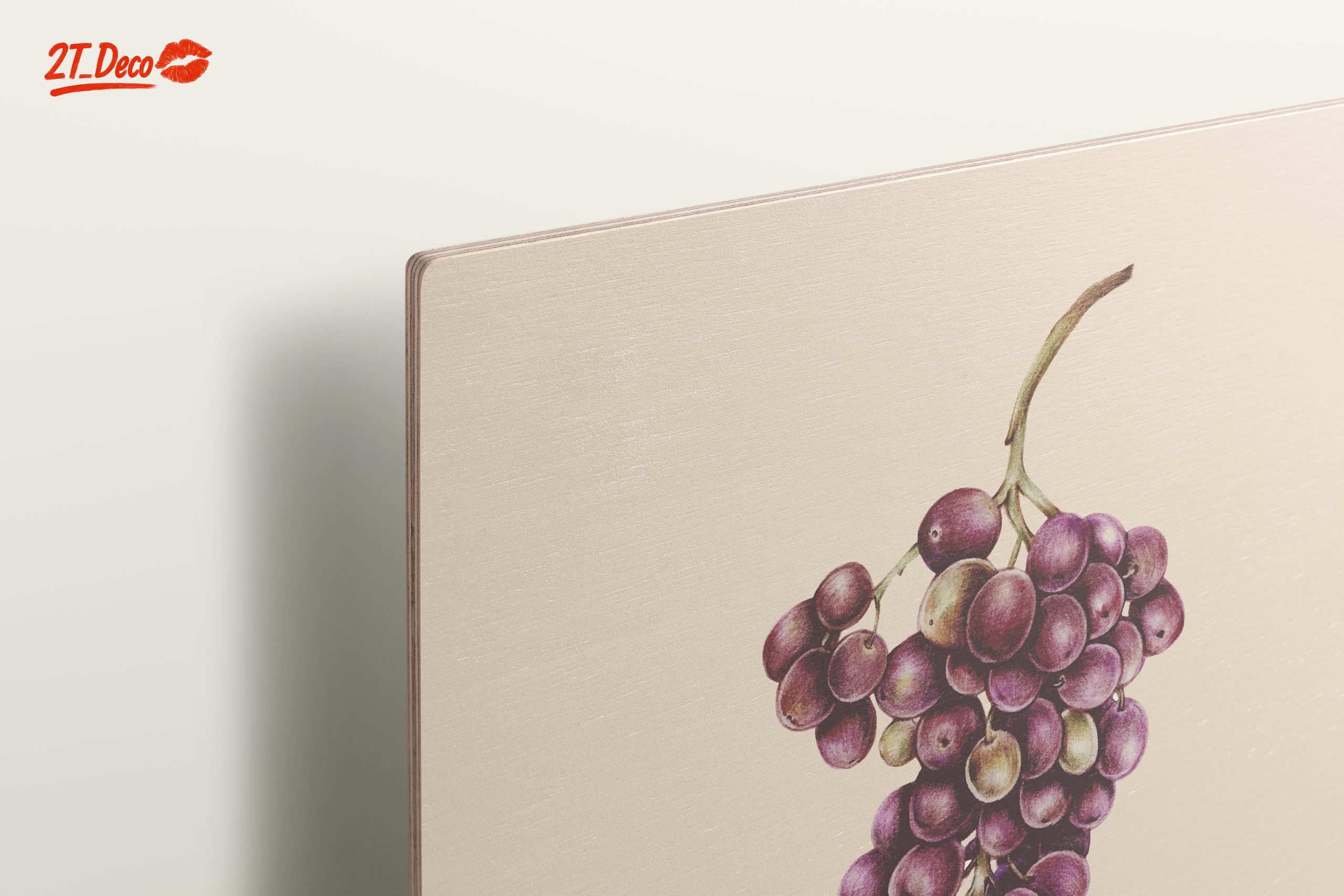 Stylized Grapes Art for Culinary Spaces - Image 15