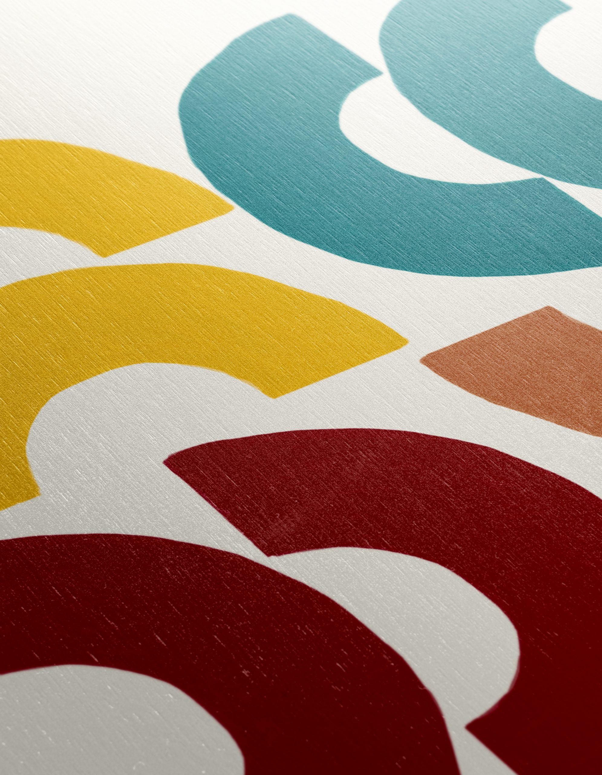 Modern Geometric Abstract Shapes Art 2 - Image 12