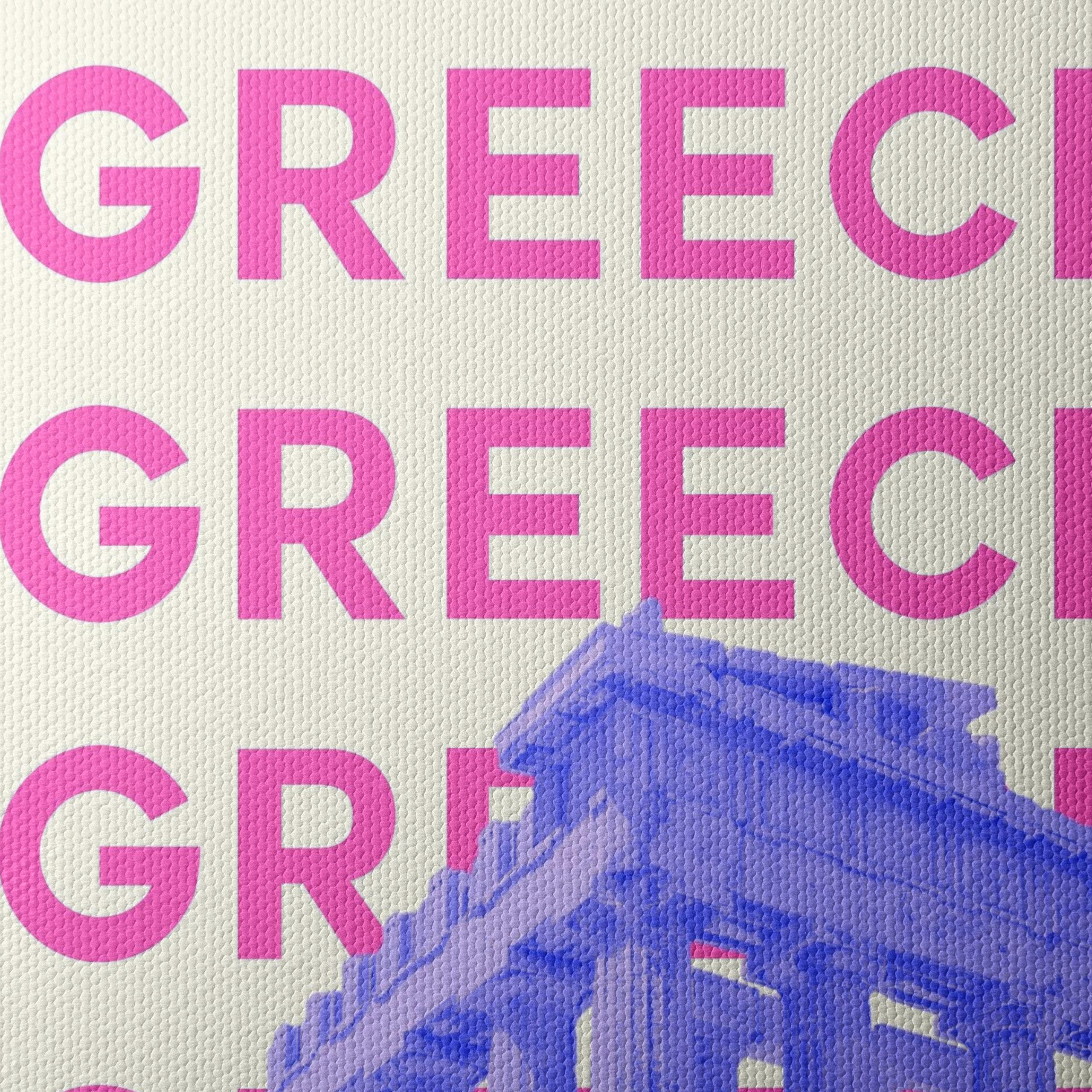 Greece Architectural Inspiration Art - Image 4