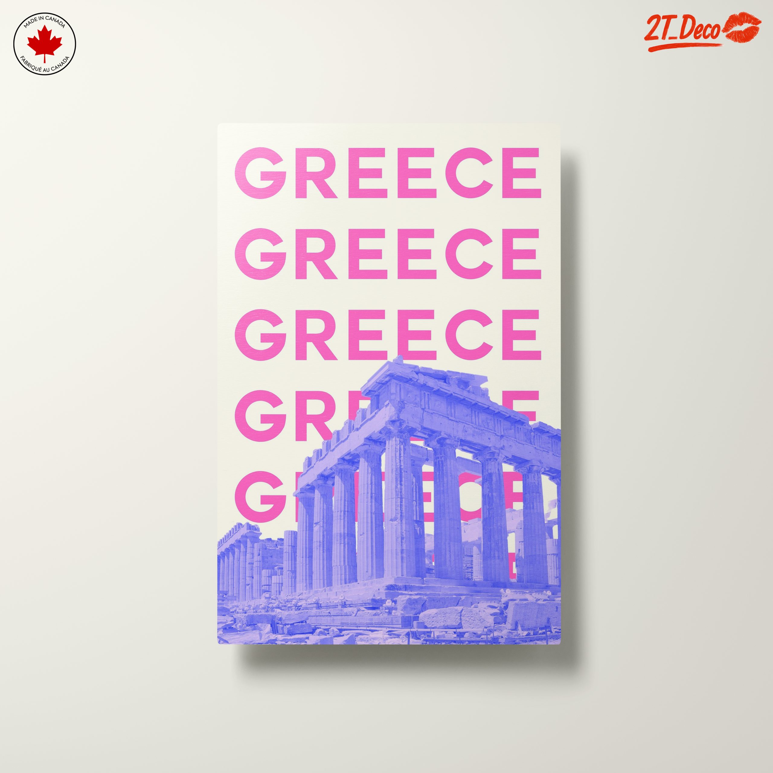 Greece Architectural Inspiration Art - Image 10