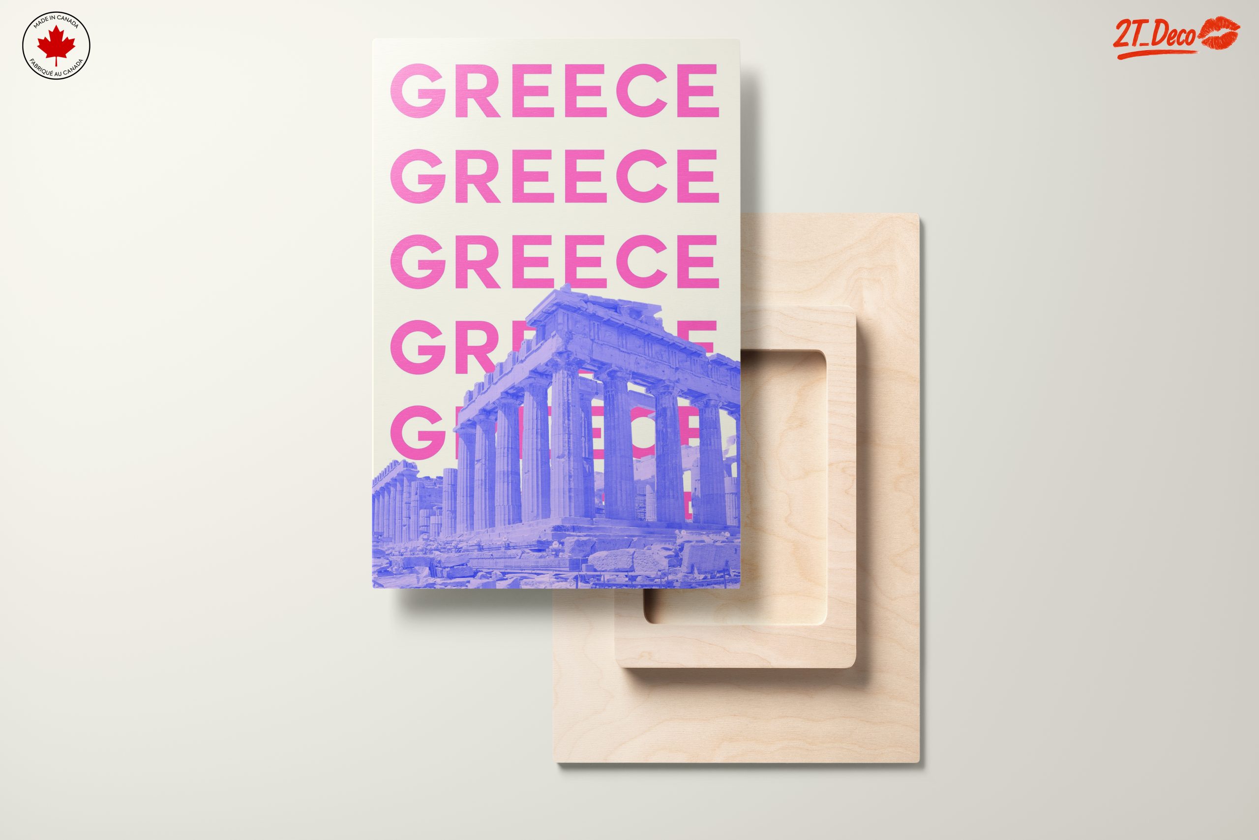 Greece Architectural Inspiration Art - Image 11