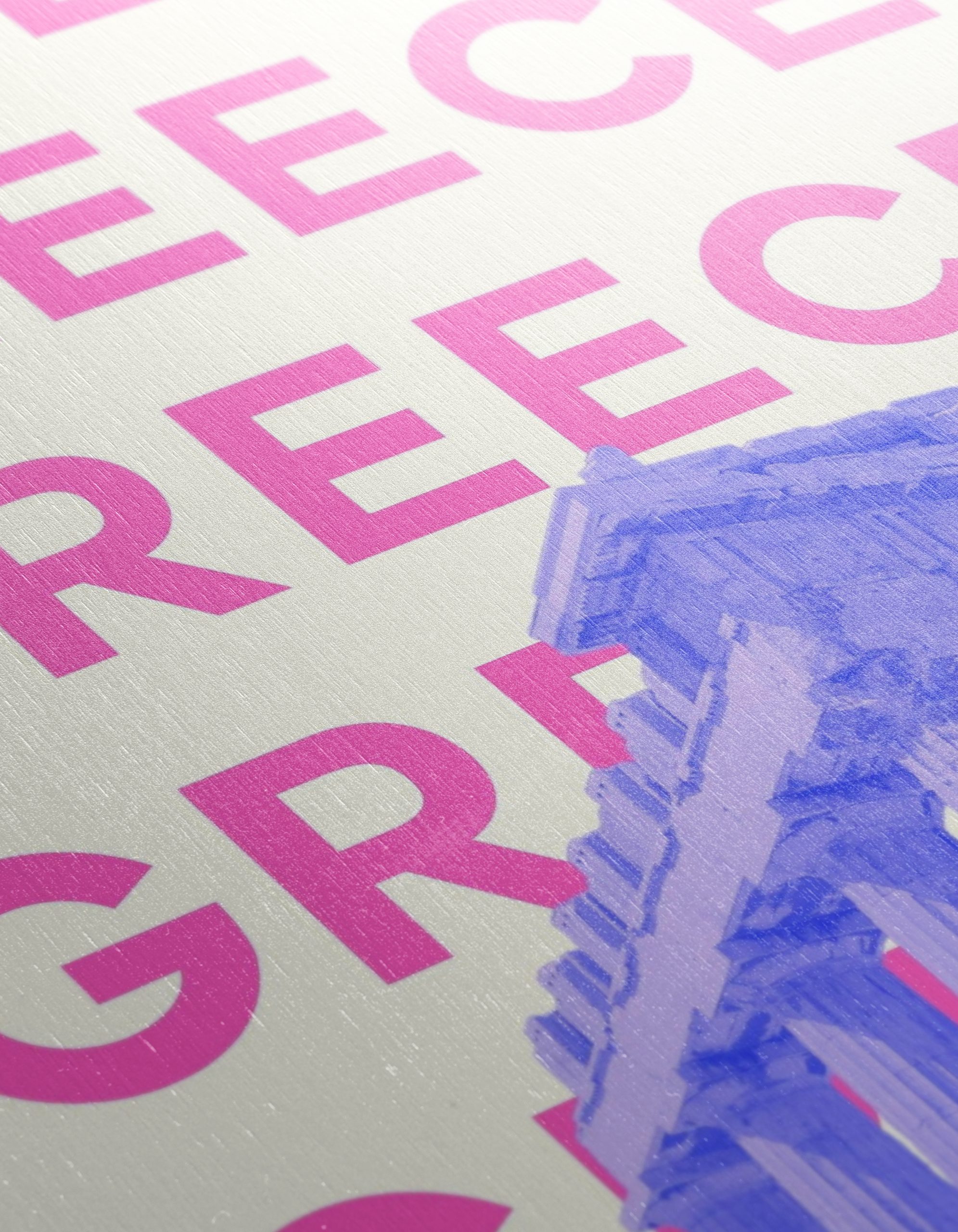 Greece Architectural Inspiration Art - Image 12