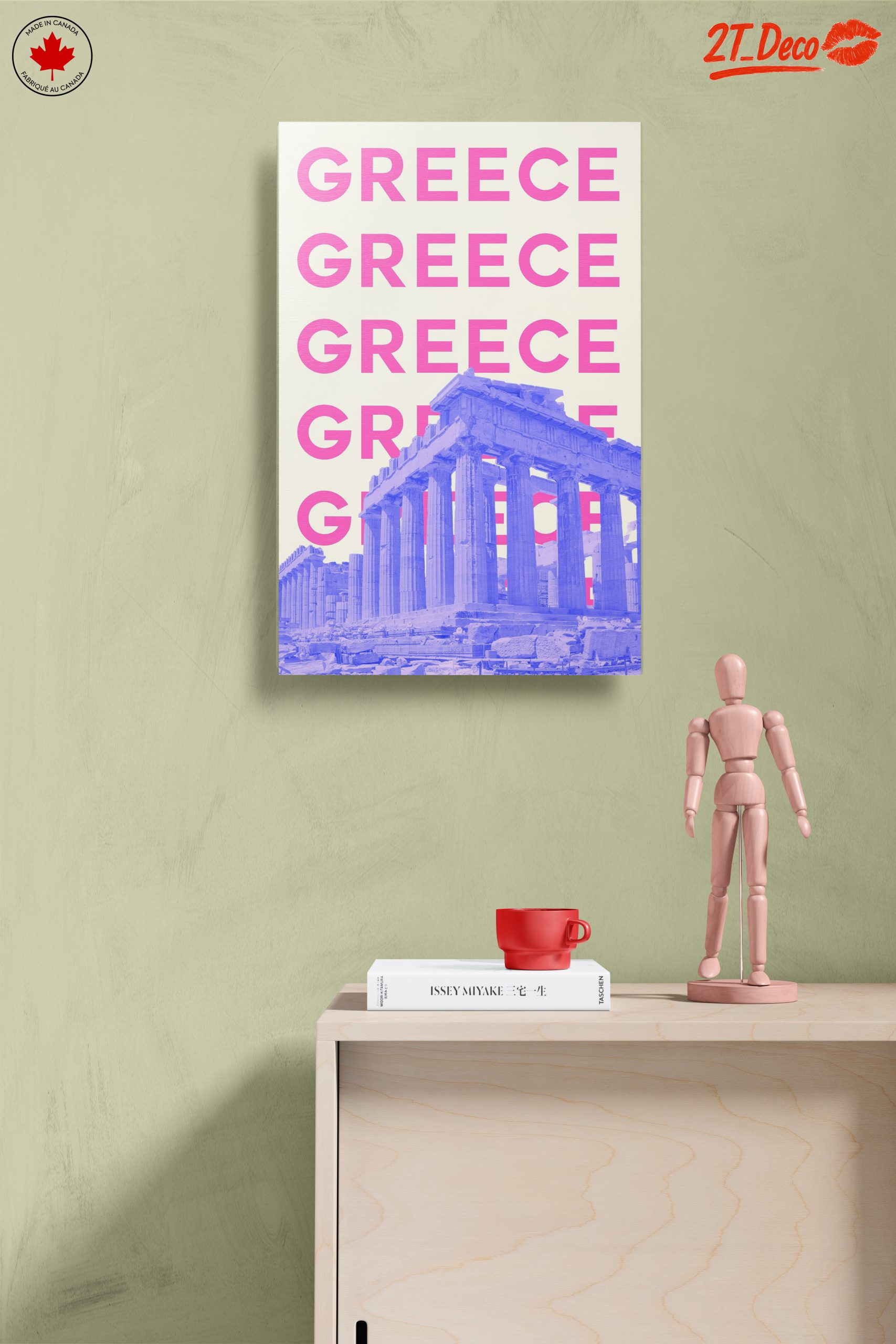 Greece Architectural Inspiration Art - Image 14