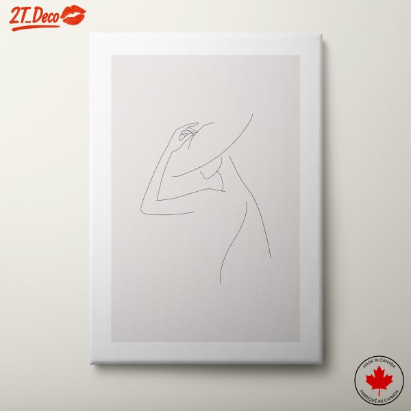Elegant Minimalist Female Line Art 2