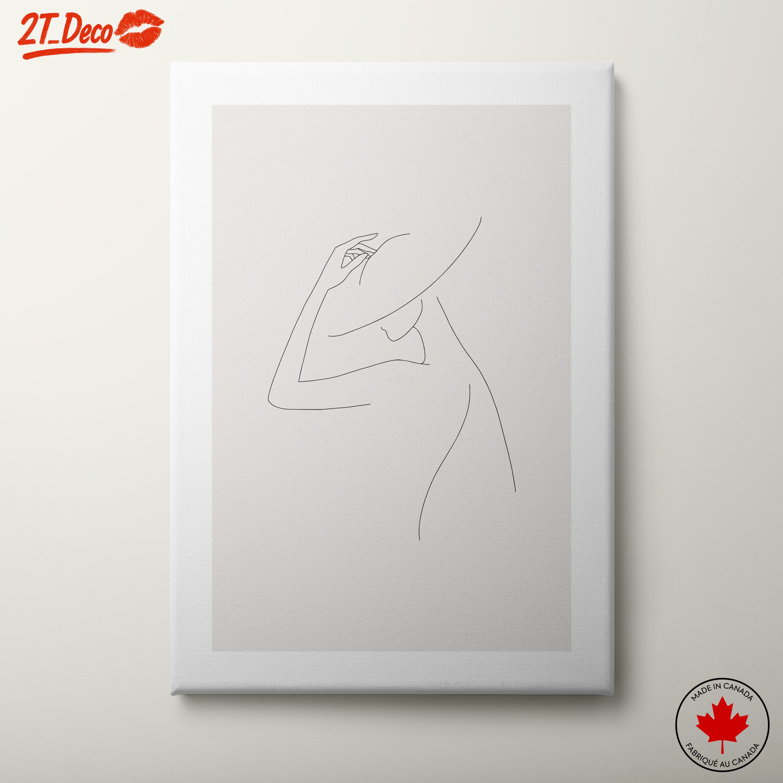 Elegant Minimalist Female Line Art 2