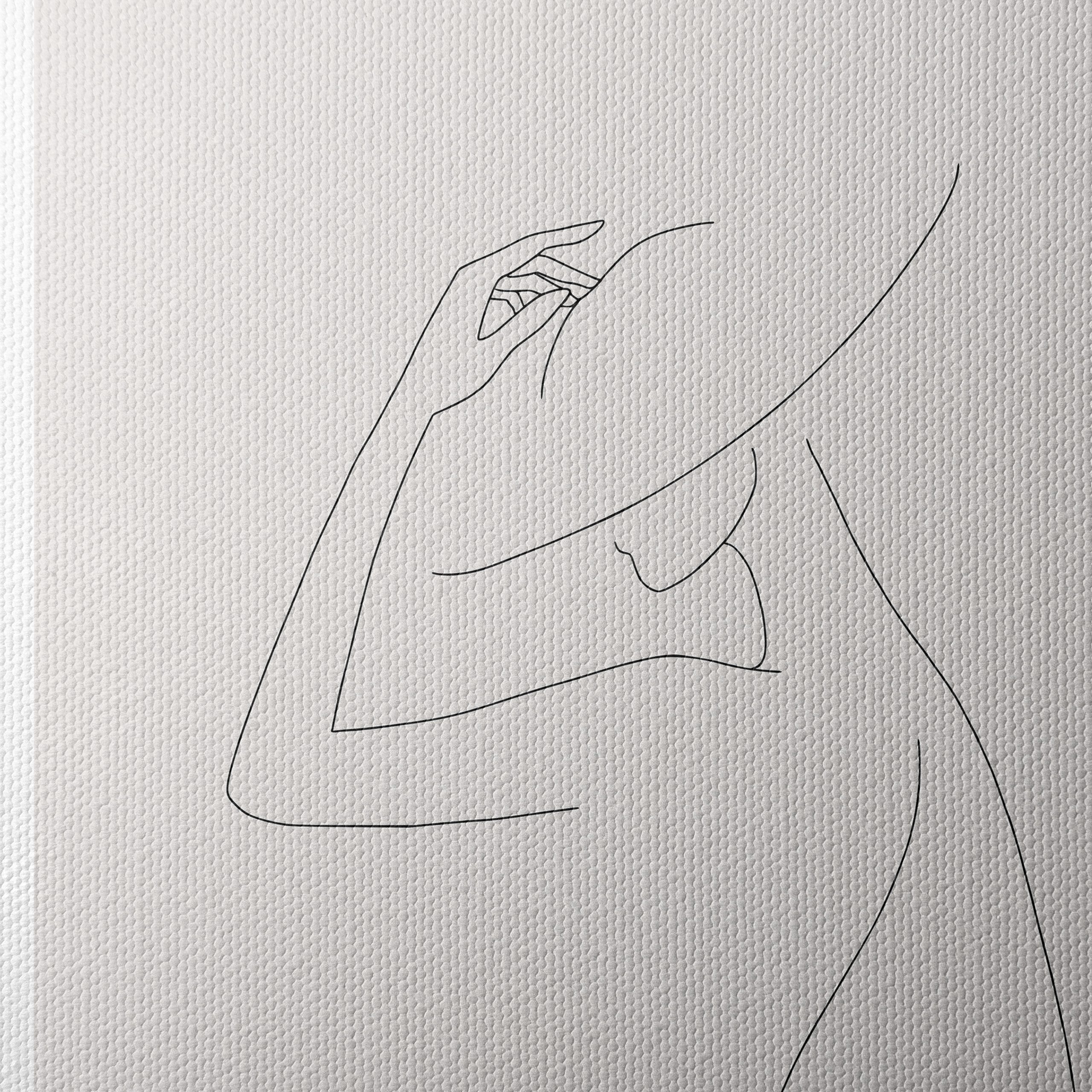 Elegant Minimalist Female Line Art 2 - Image 4