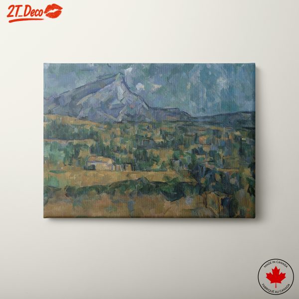Abstract Mountain Landscape Artwork