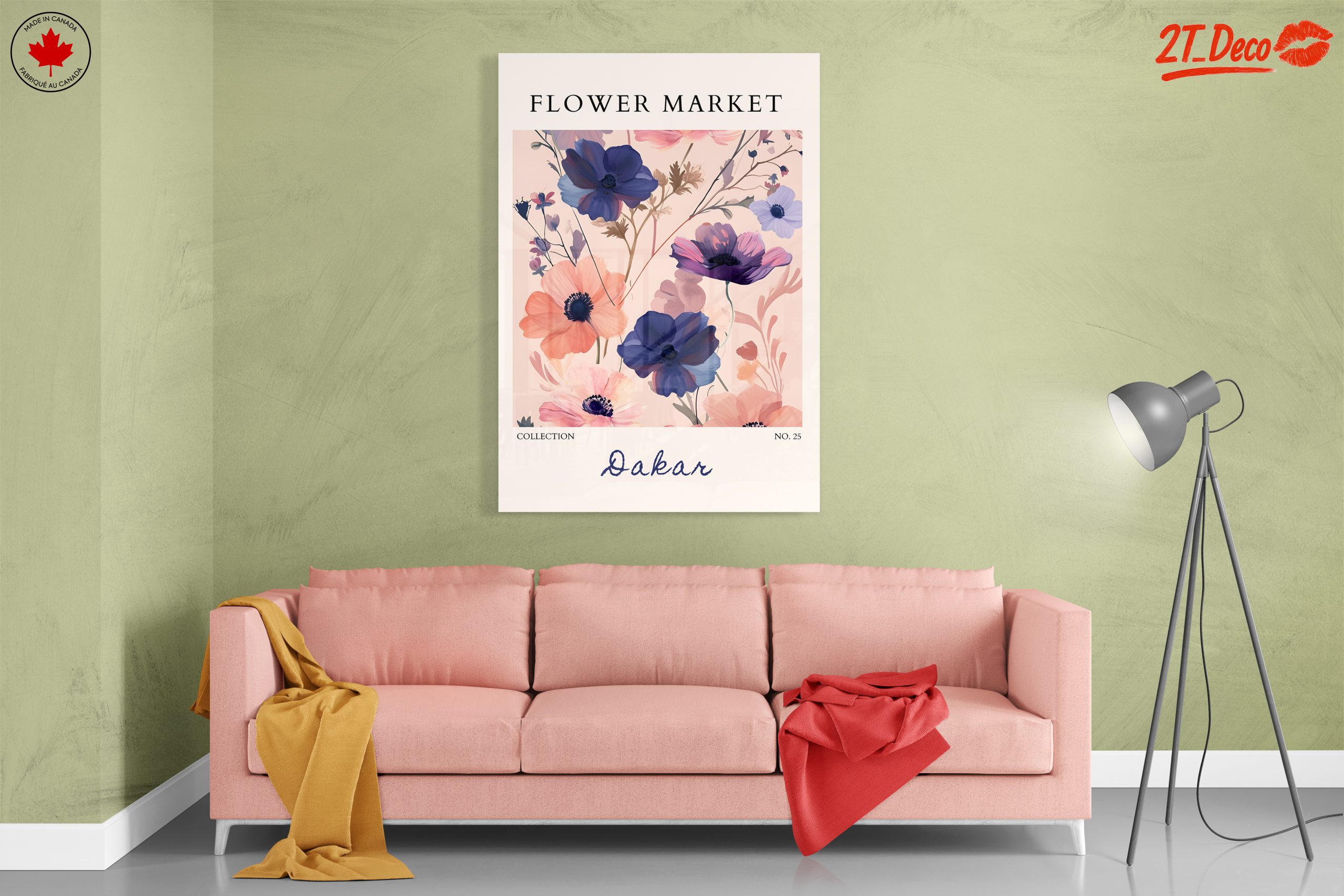 Flower Market Botanical Art for Home Decor 3 - Image 7