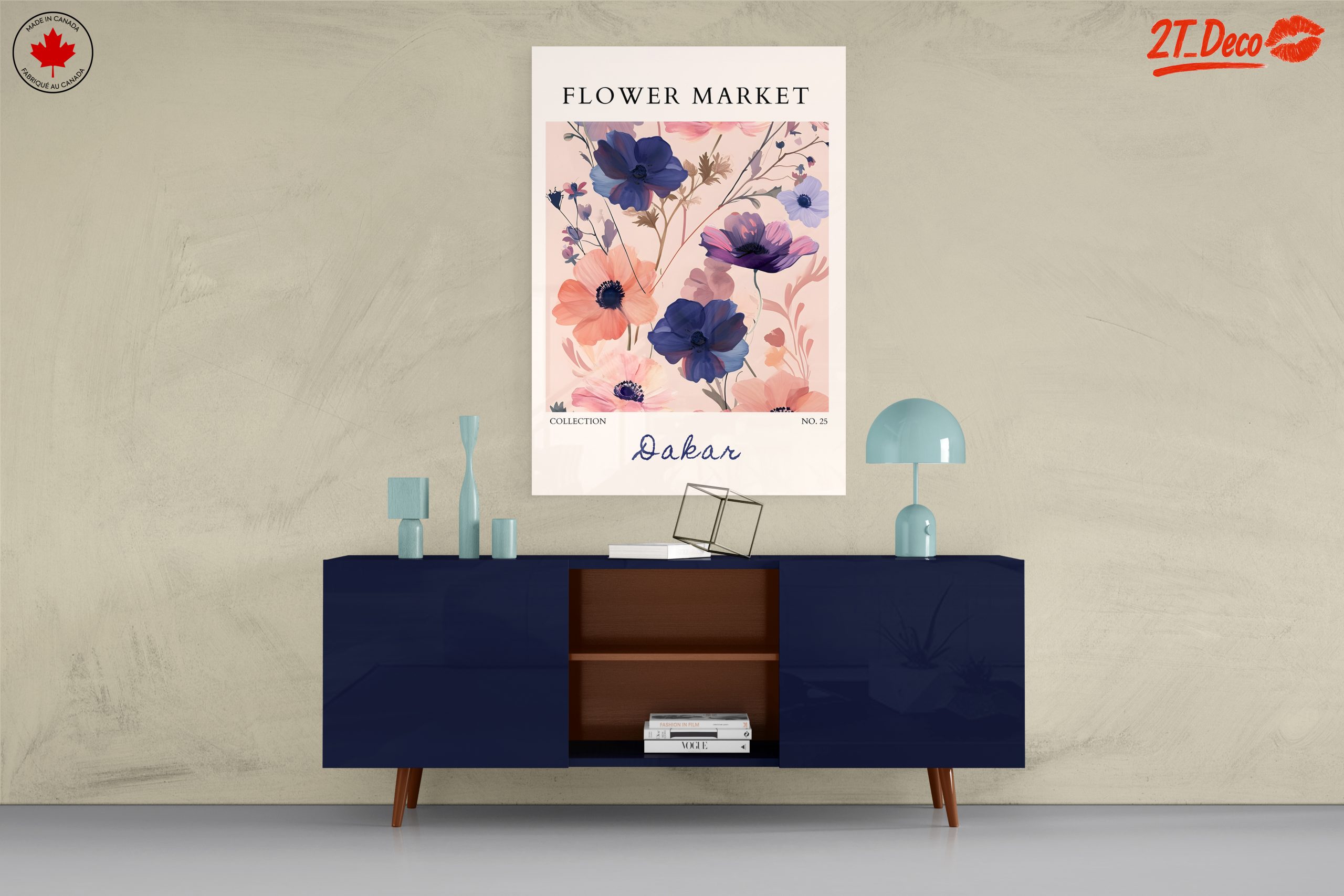 Flower Market Botanical Art for Home Decor 3 - Image 8