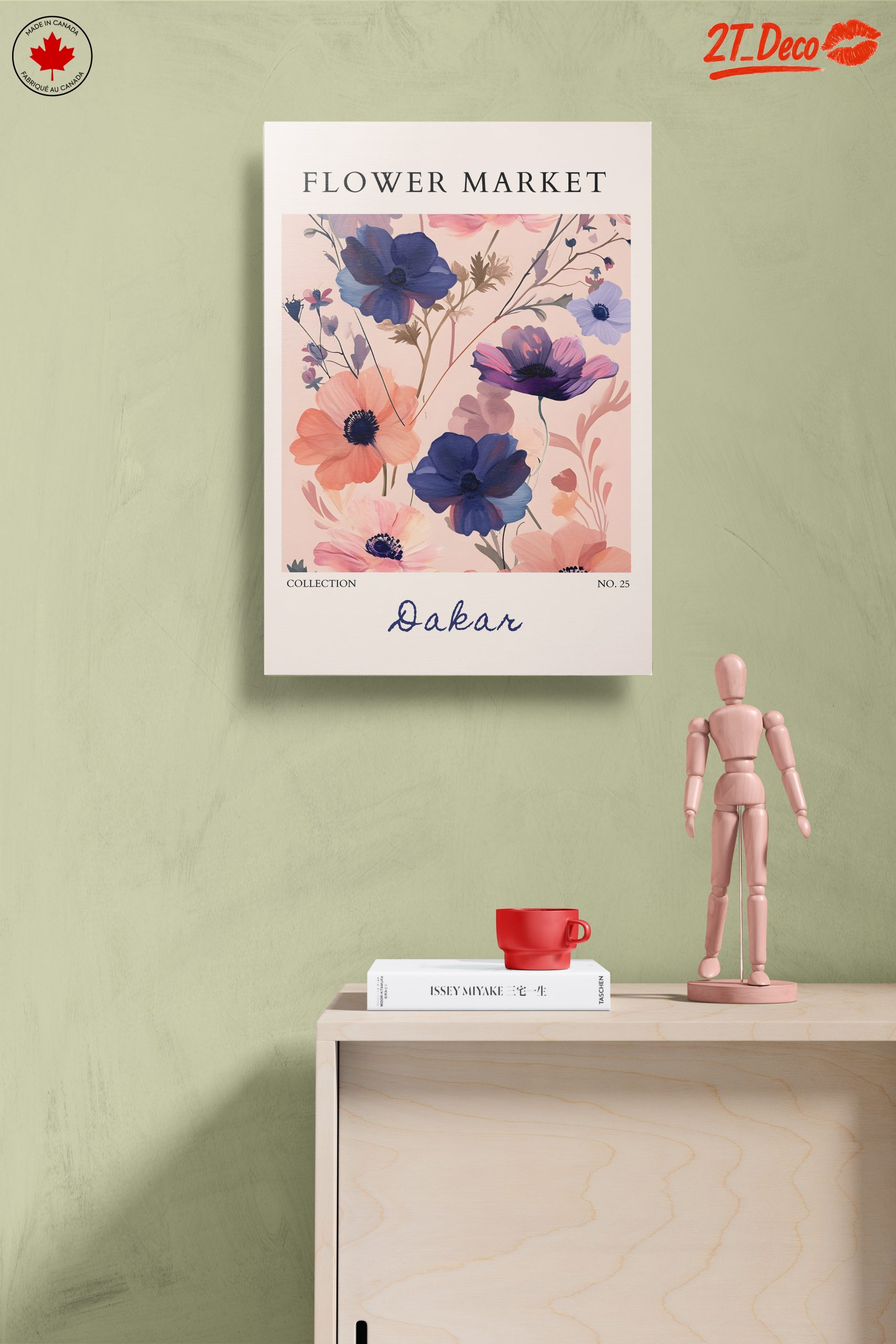 Flower Market Botanical Art for Home Decor 3 - Image 14