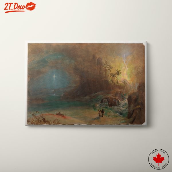 Enchanting Fantasy Landscape with Ethereal Glow