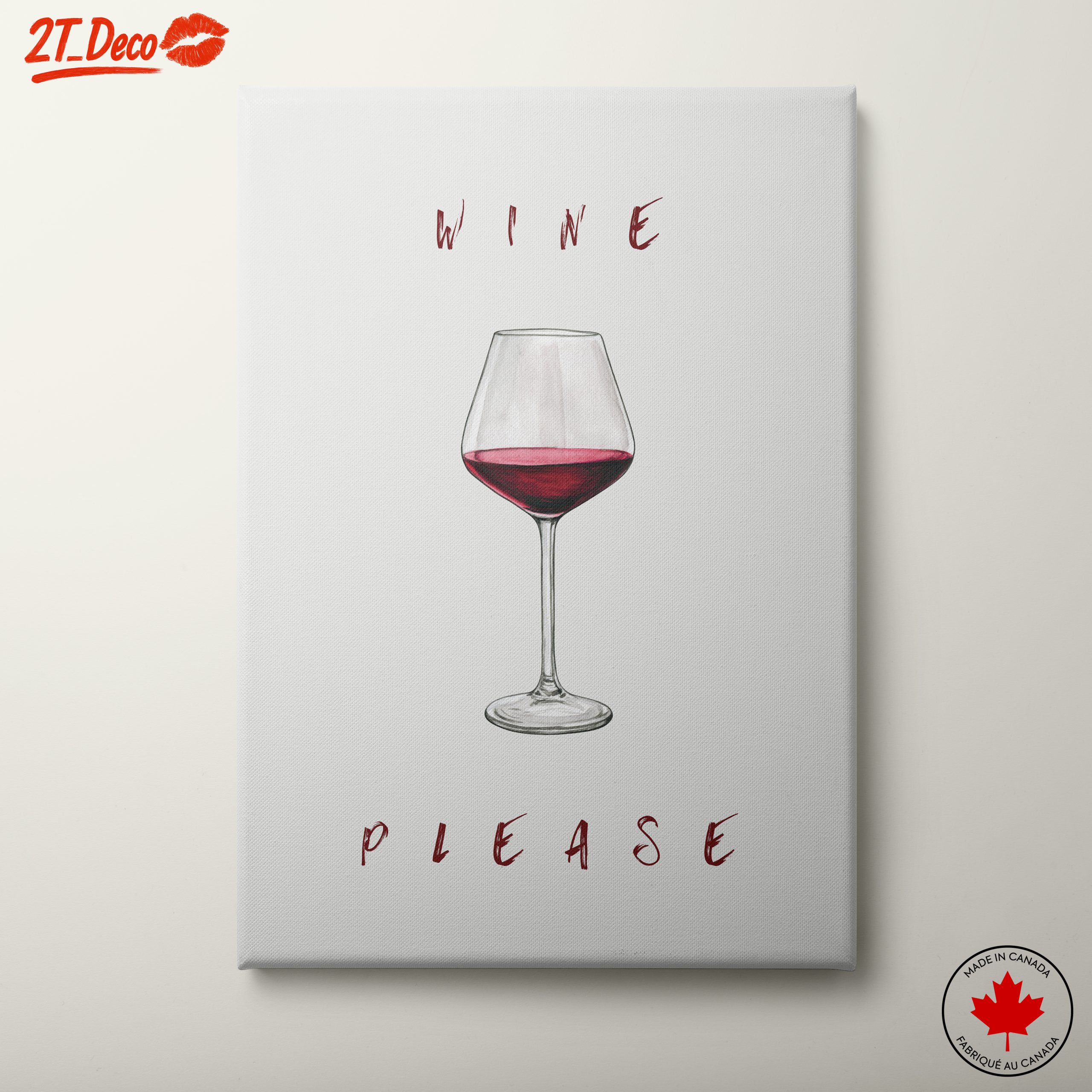 Wine Still Life Artwork with Glass