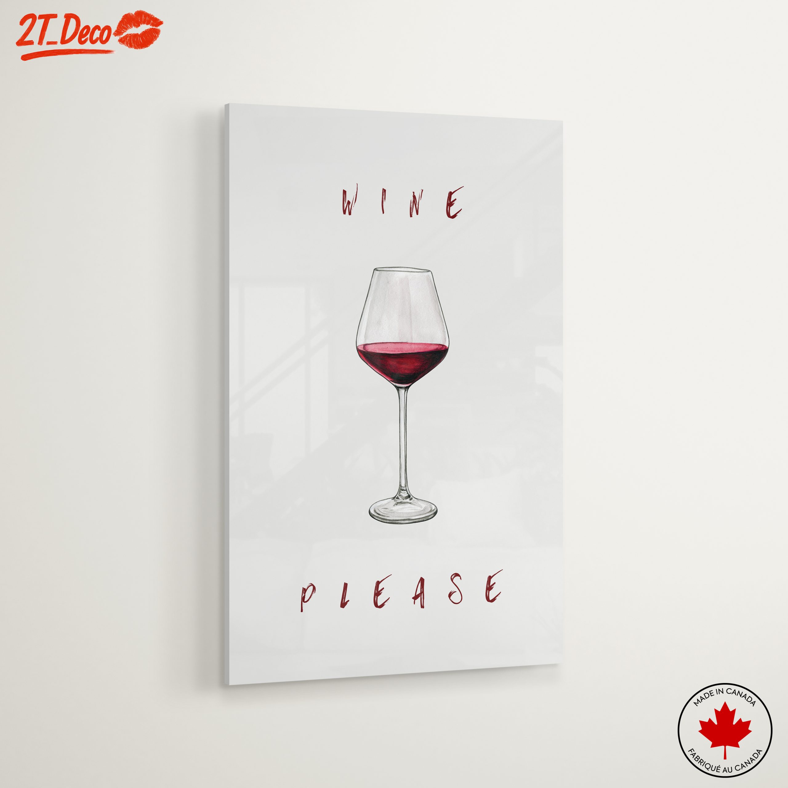 Wine Still Life Artwork with Glass - Image 6