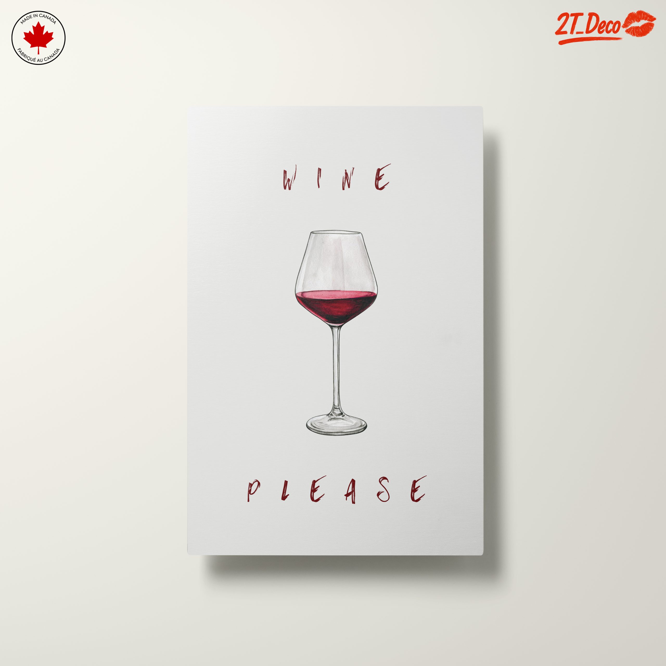Wine Still Life Artwork with Glass - Image 10