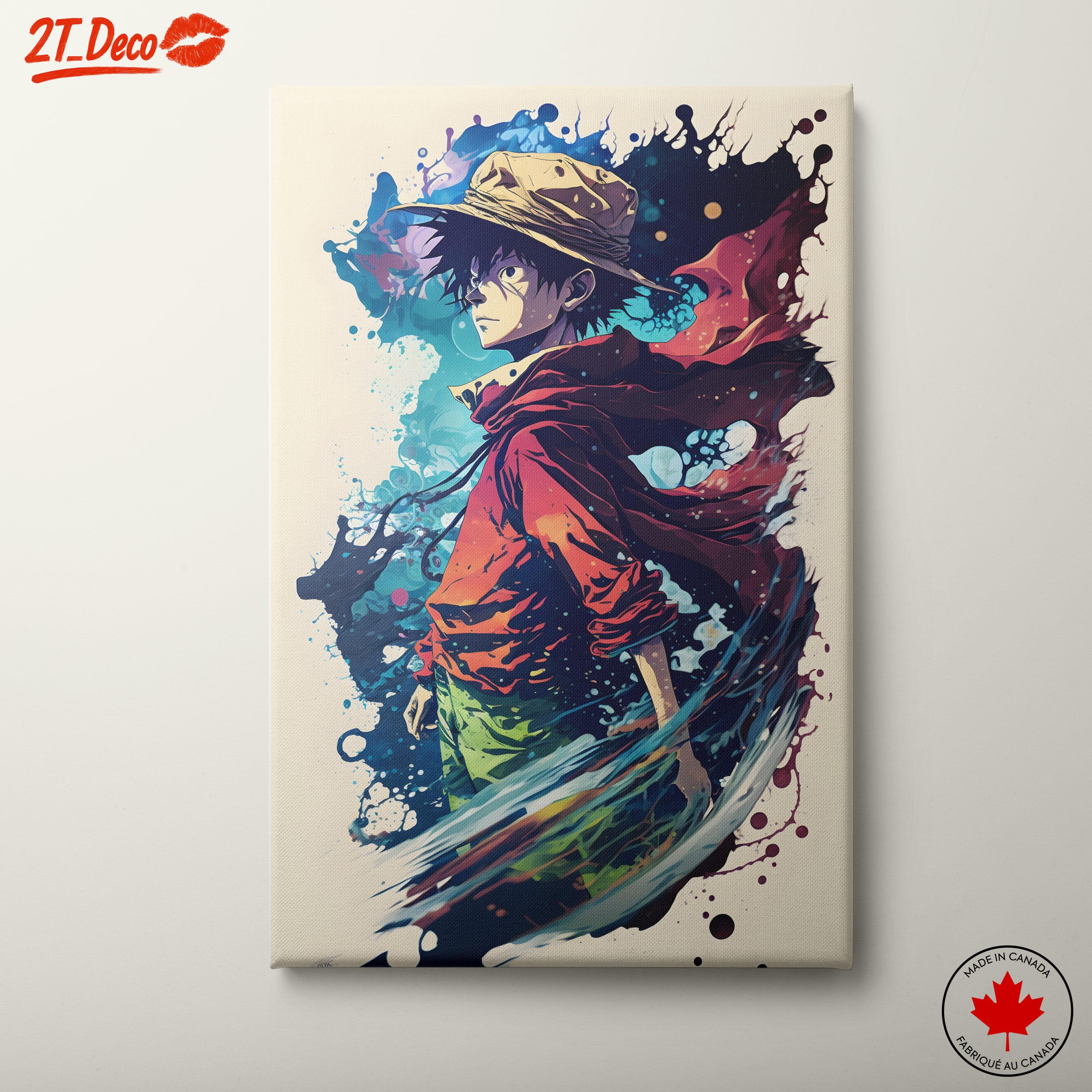 Dynamic Character Illustration in Vibrant Colors