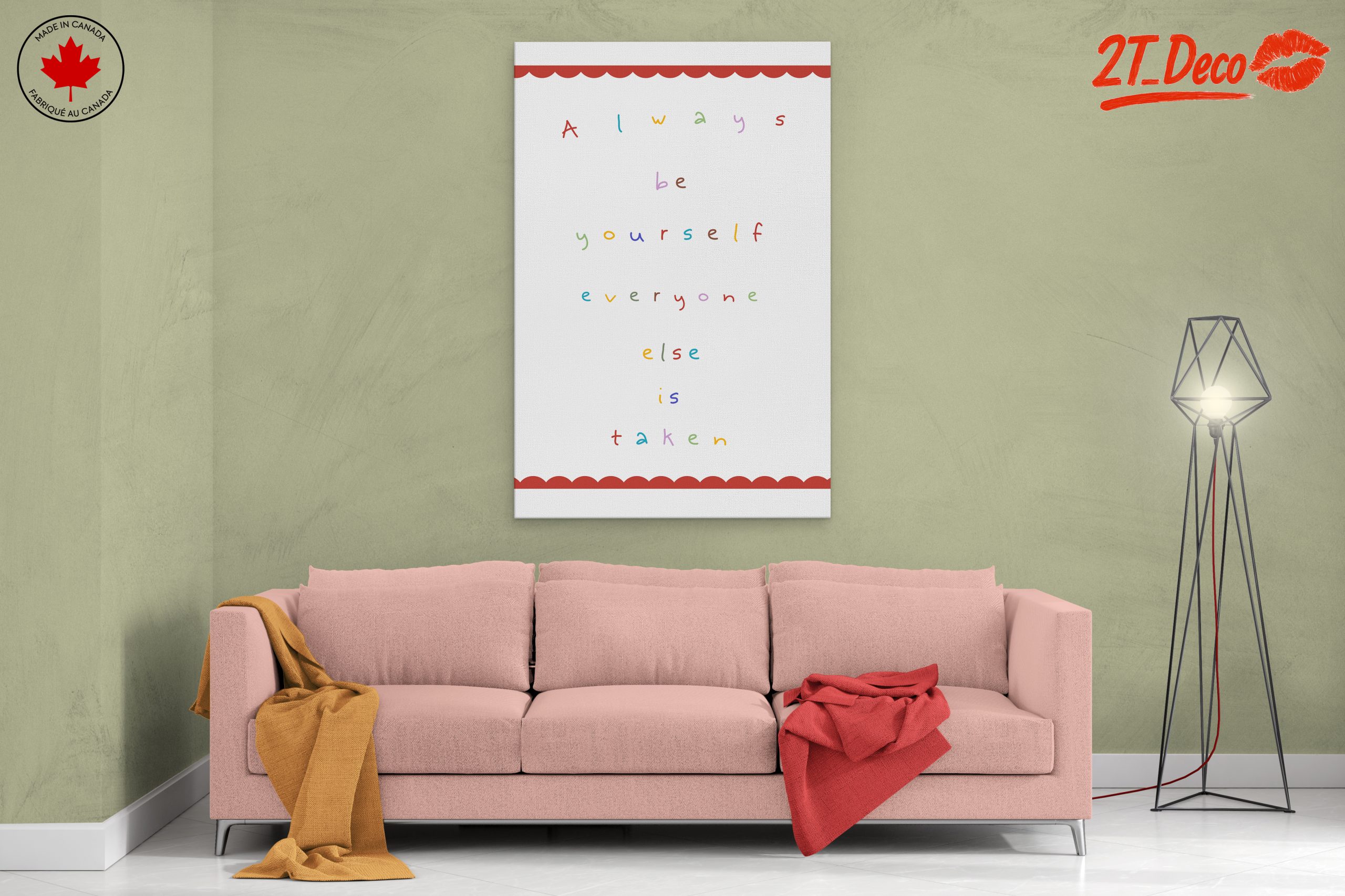 Colorful Positive Message Art for Inspiration - Image 2