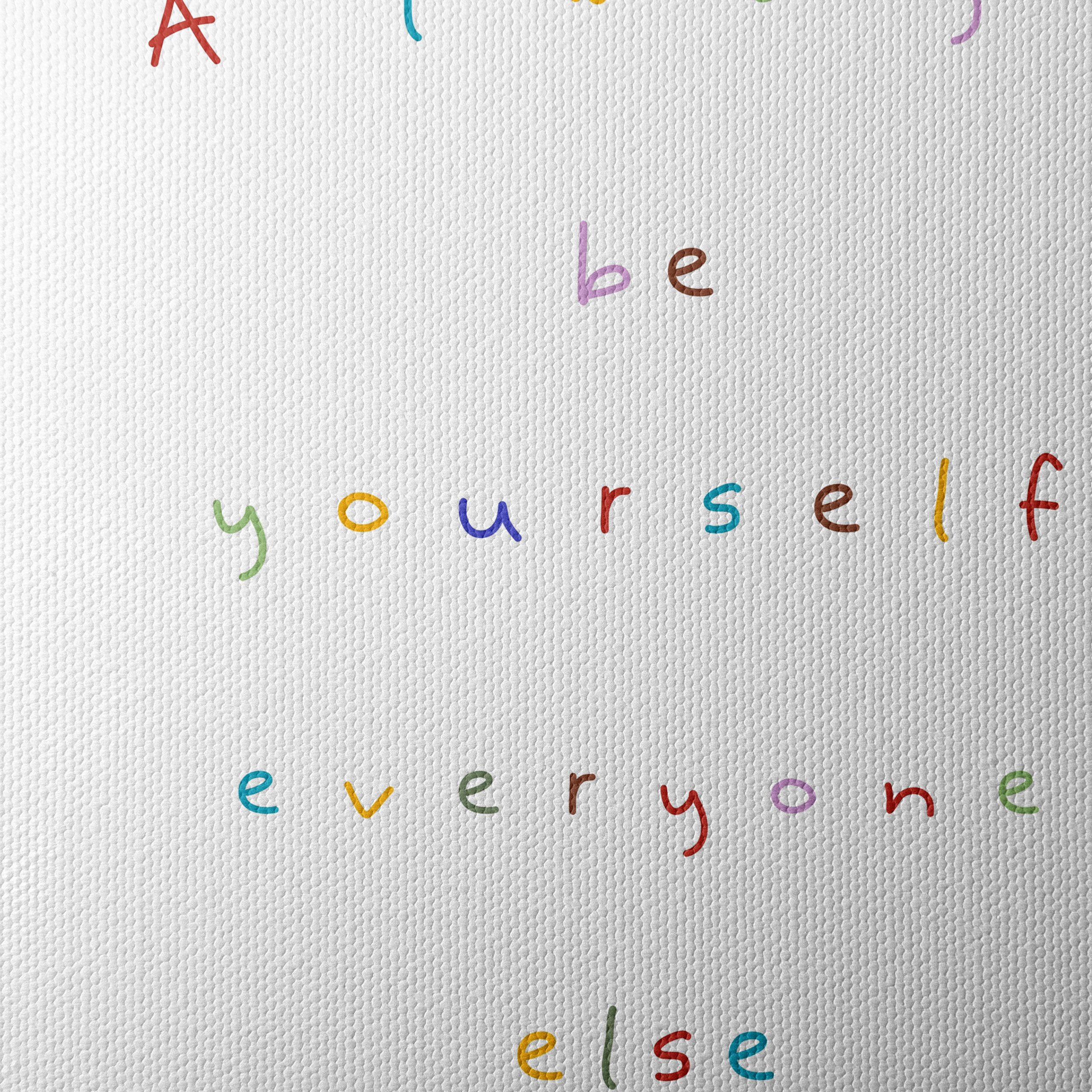 Colorful Positive Message Art for Inspiration - Image 4