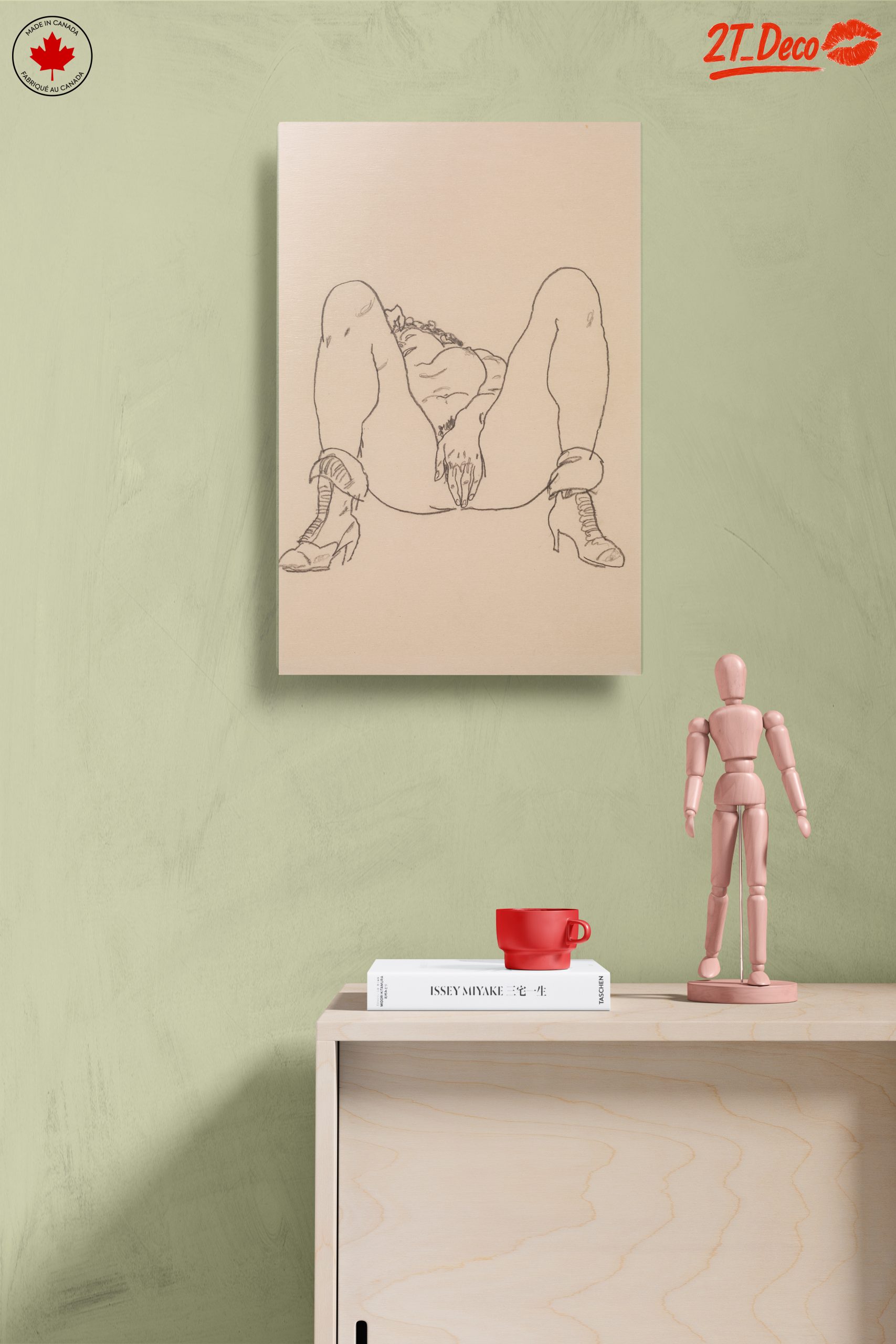 Stylized Contemporary Figure Artwork - Image 14