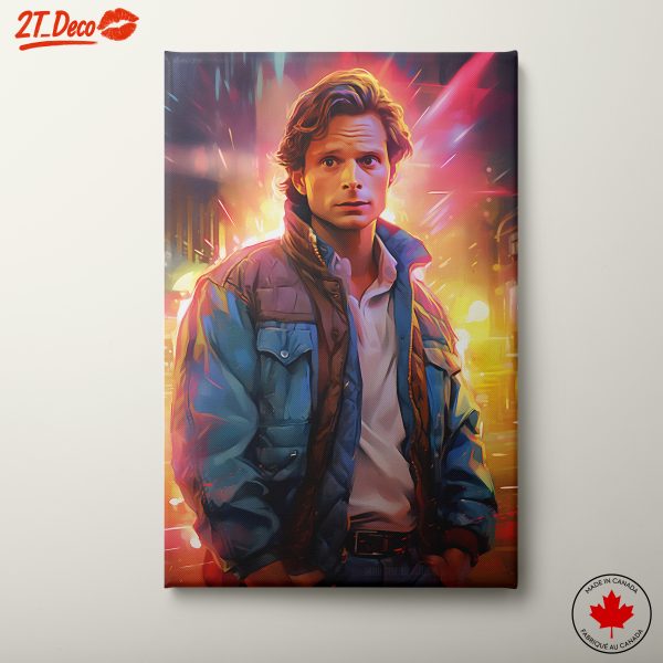 Stylized Portrait of a Modern Character