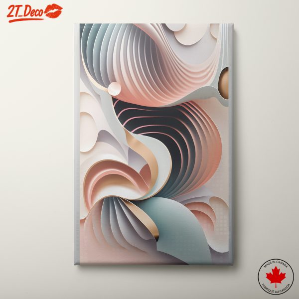 Elegant Abstract Flowing Shapes