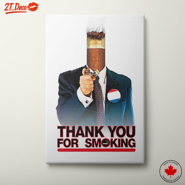 Thank You for Smoking - Satirical Artwork