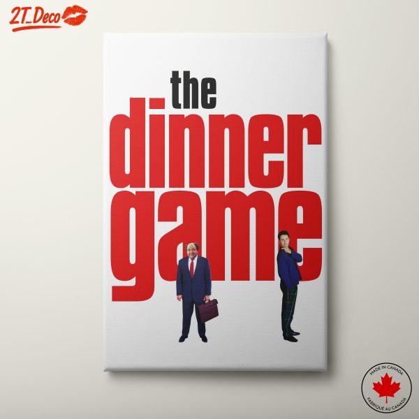 The Dinner Game Pop Art Poster
