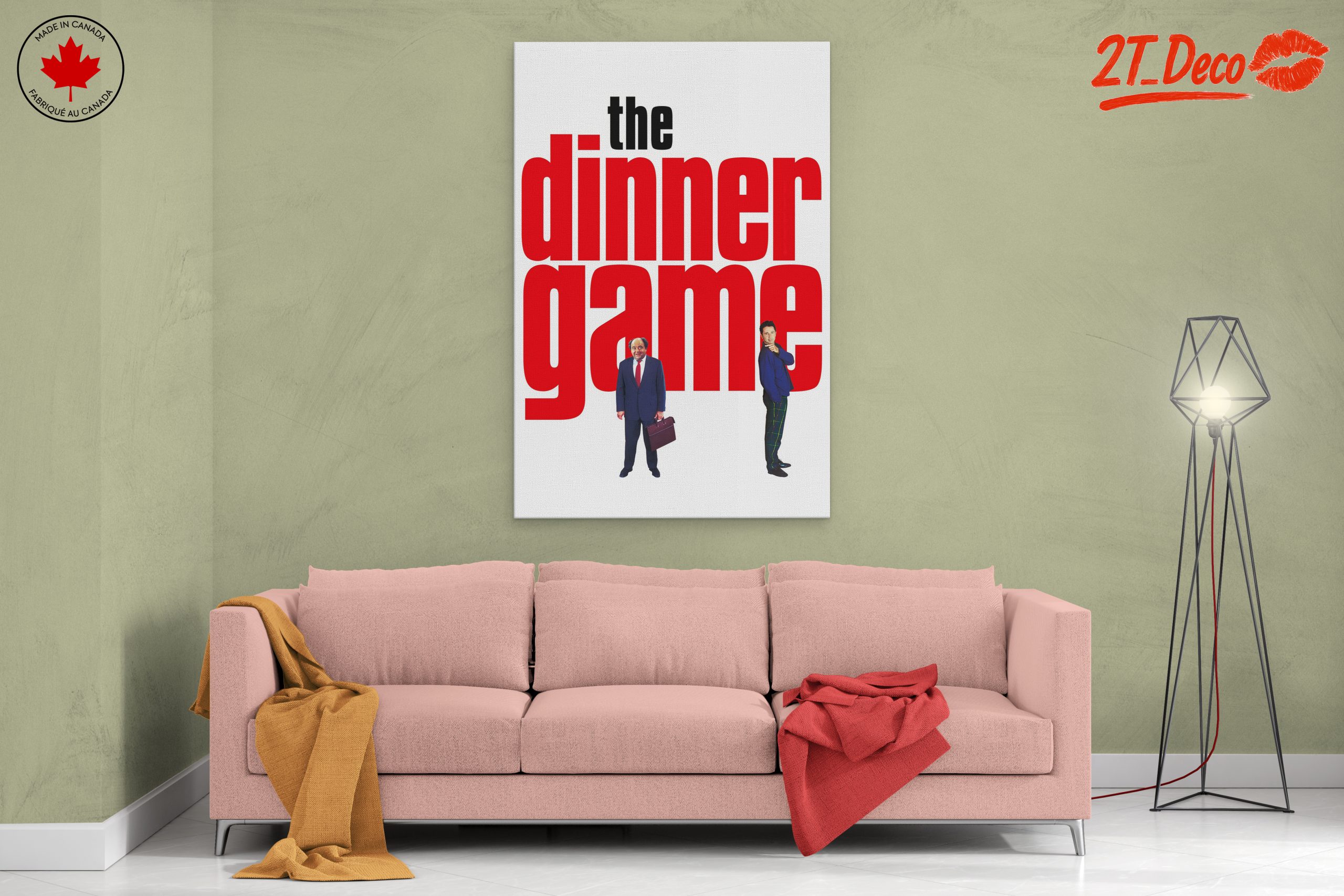 The Dinner Game Pop Art Poster - Image 2
