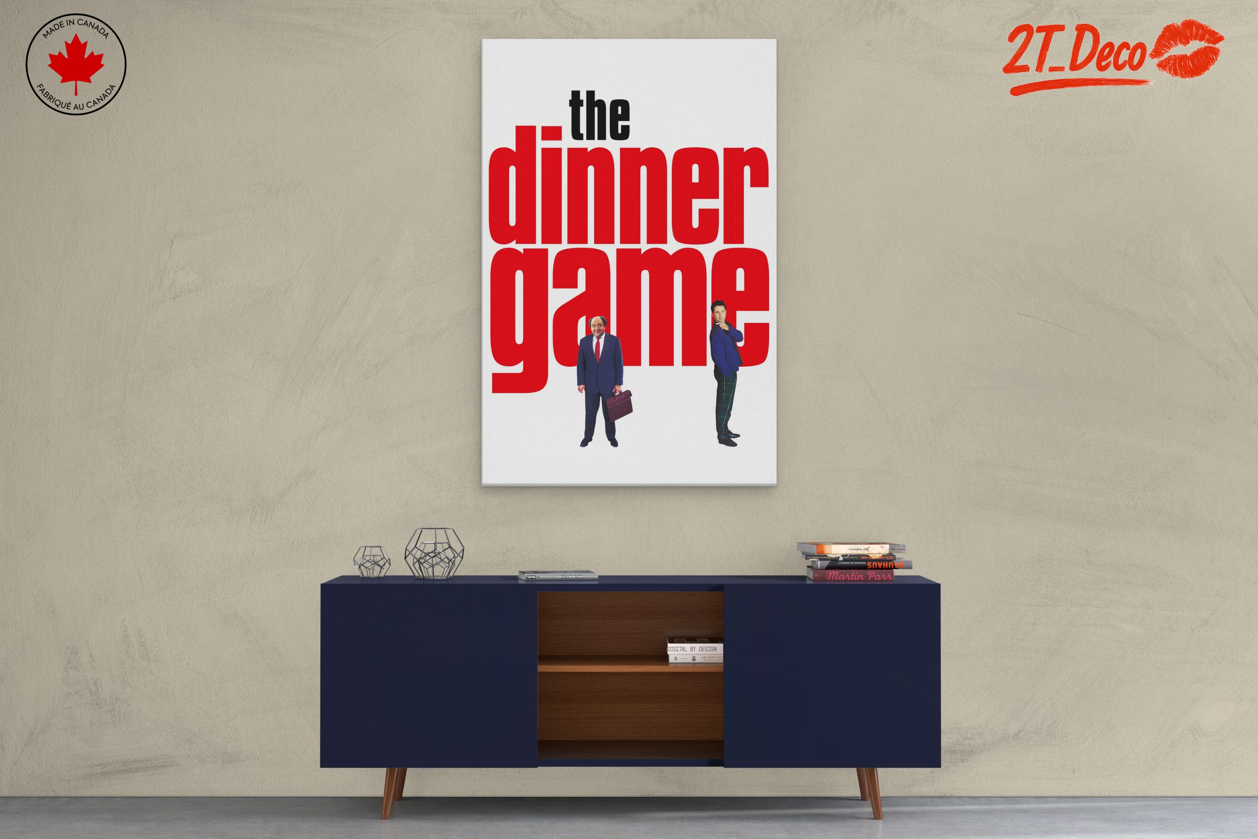 The Dinner Game Pop Art Poster - Image 3