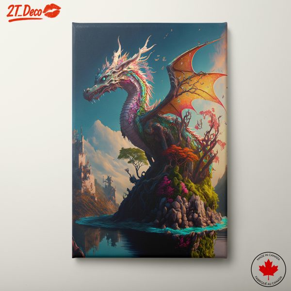 Majestic Fantasy Dragon Artwork