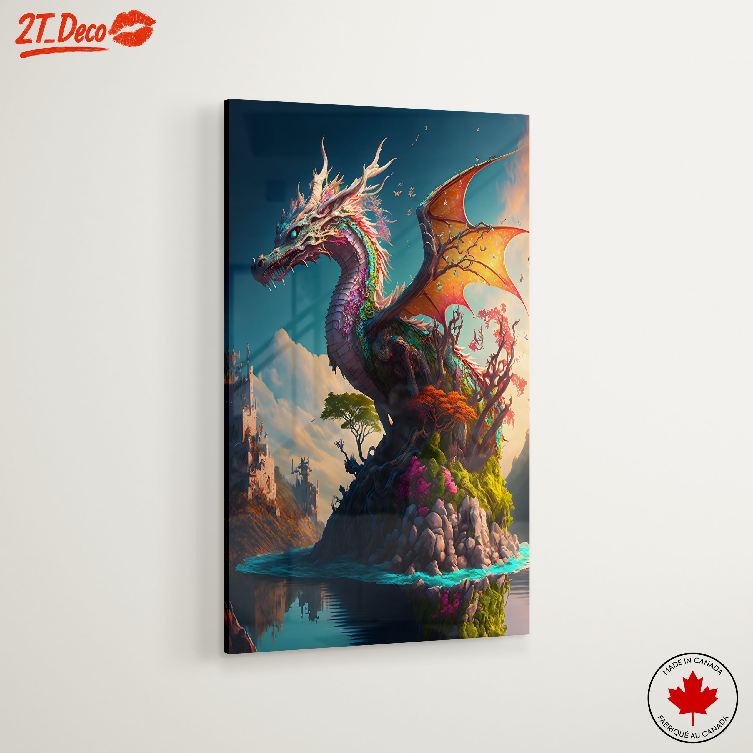 Majestic Fantasy Dragon Artwork - Image 6