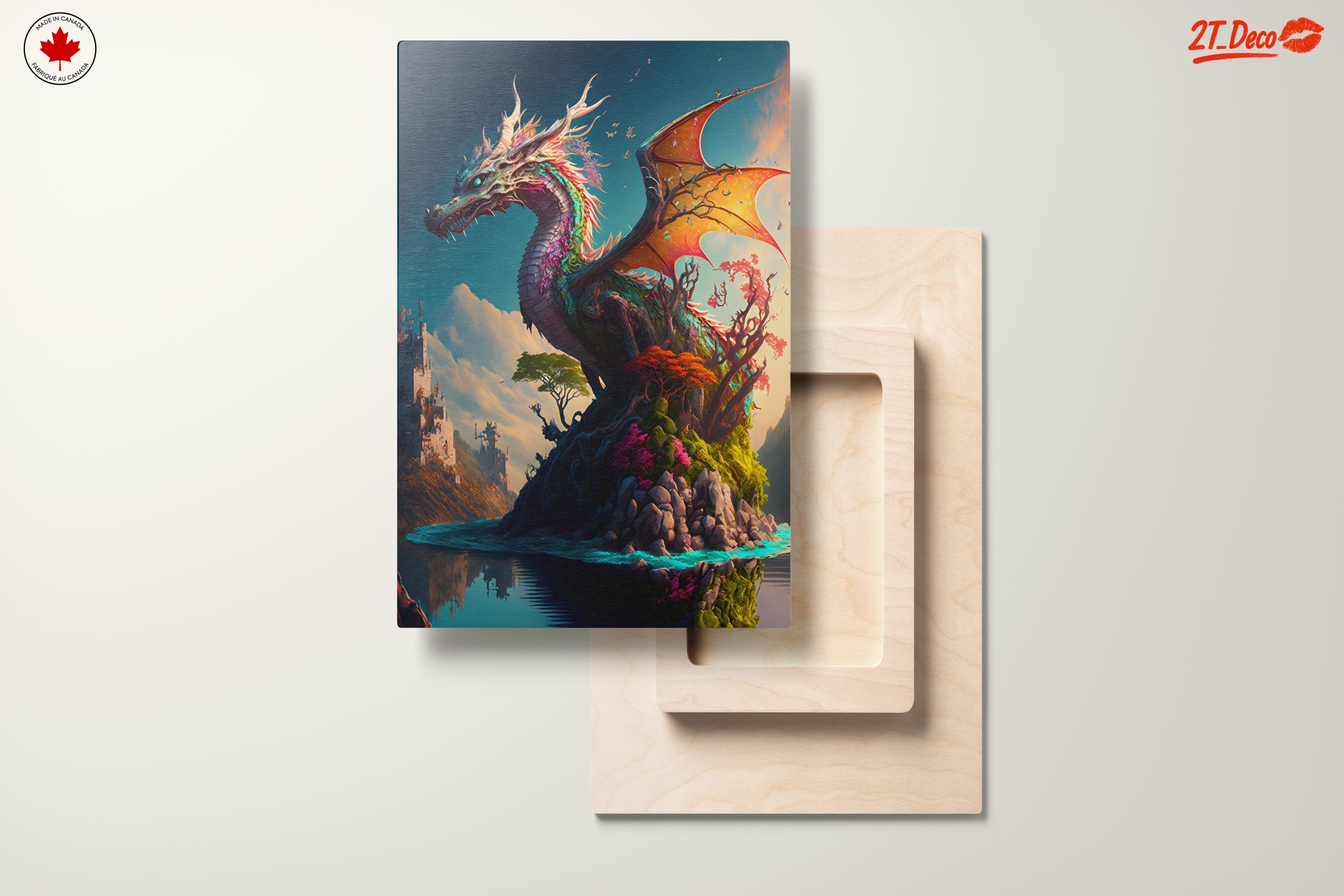 Majestic Fantasy Dragon Artwork - Image 11
