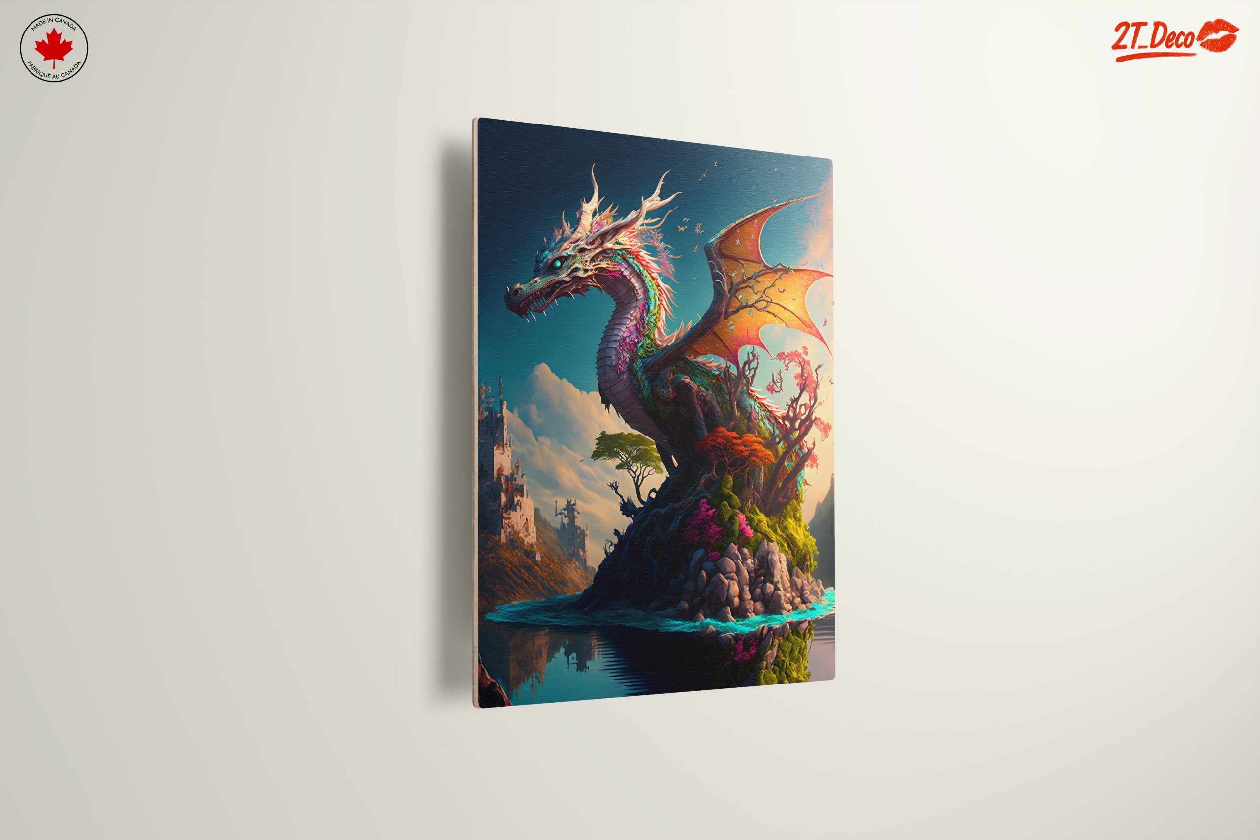 Majestic Fantasy Dragon Artwork - Image 13