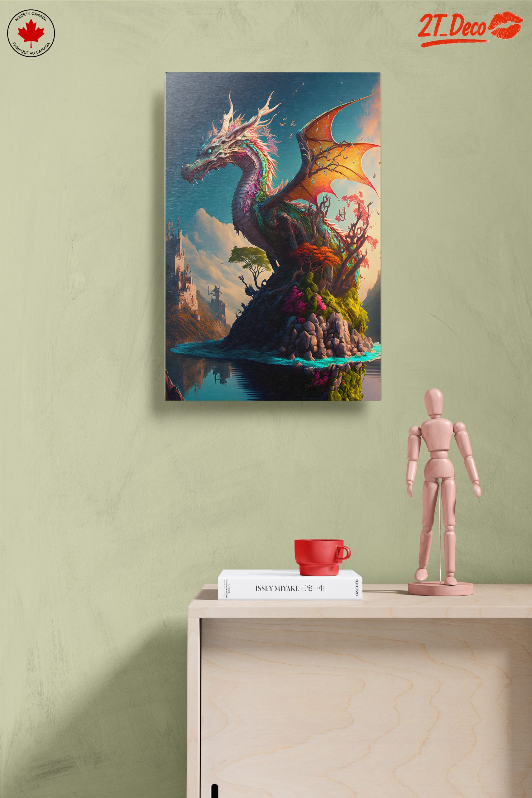 Majestic Fantasy Dragon Artwork - Image 14