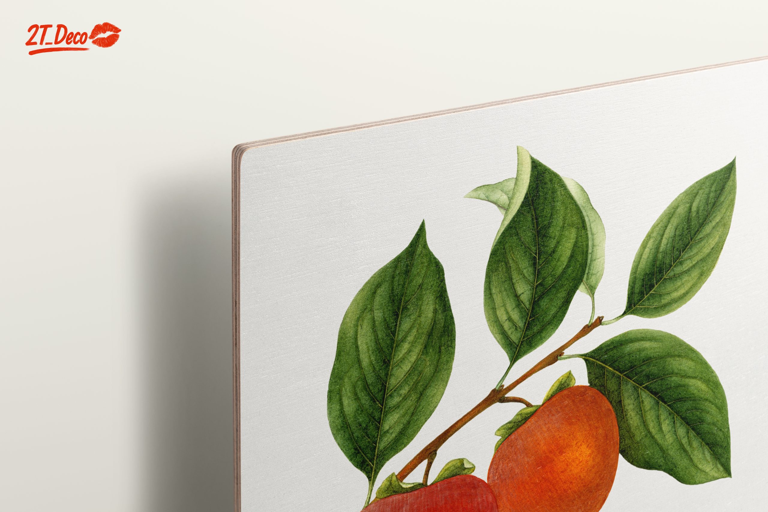 Ripe Fruits Branch with Leaves Art - Image 15