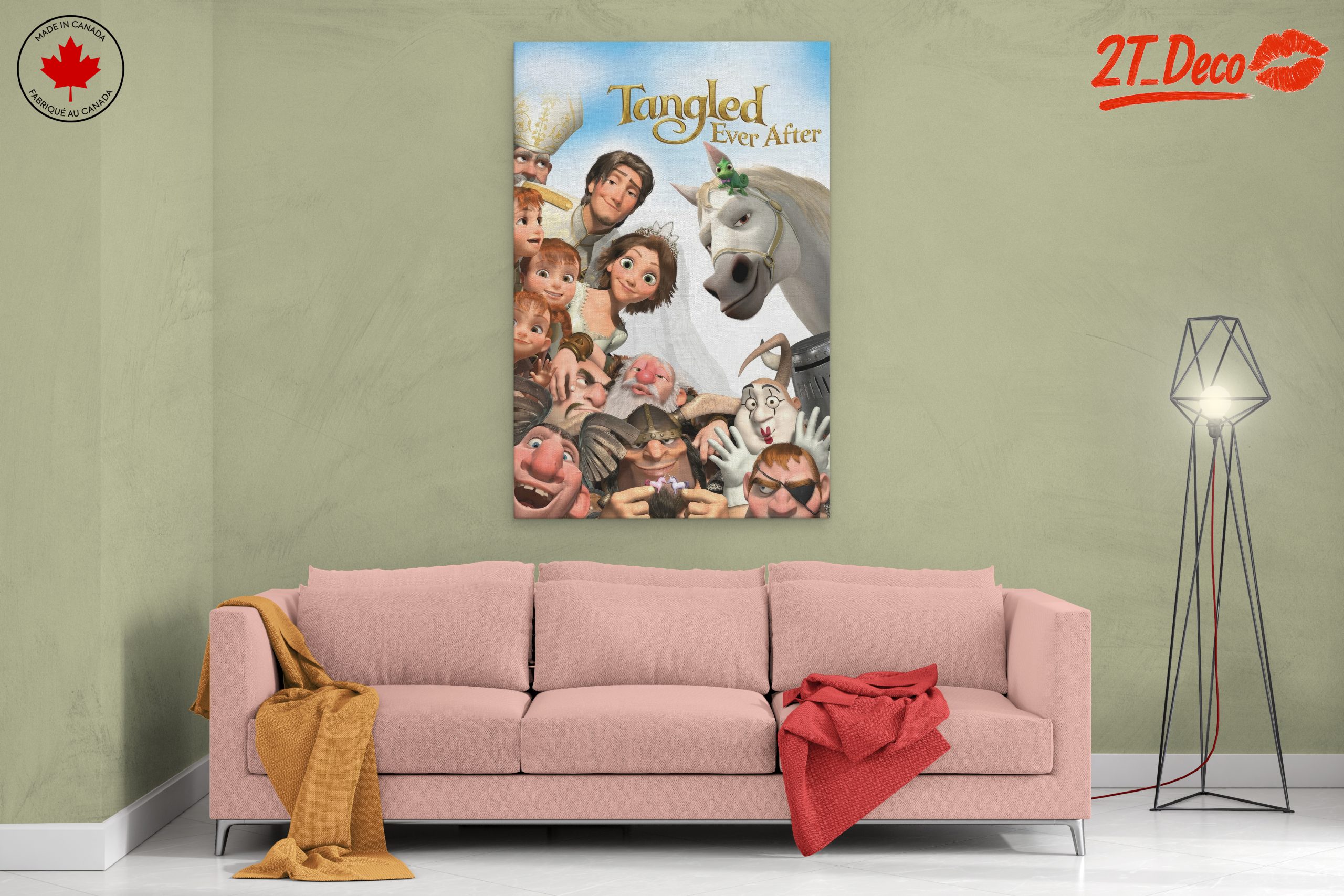 Tangled Ever After Animated Fairytale Artwork - Image 2