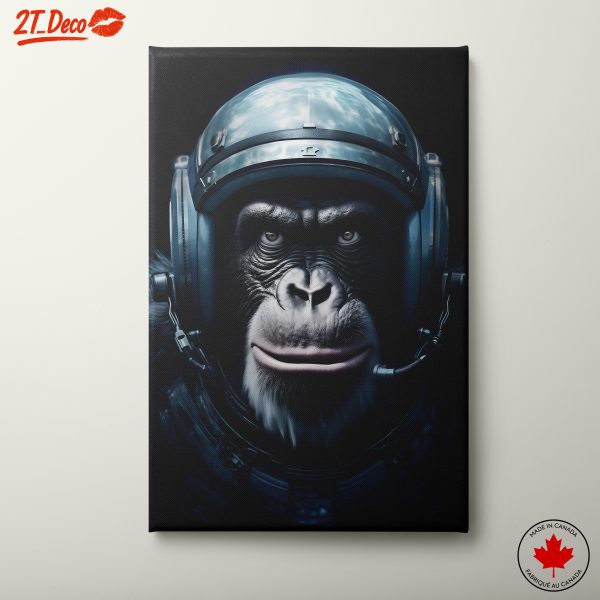 Astronaut Gorilla Art for Unique Spaces