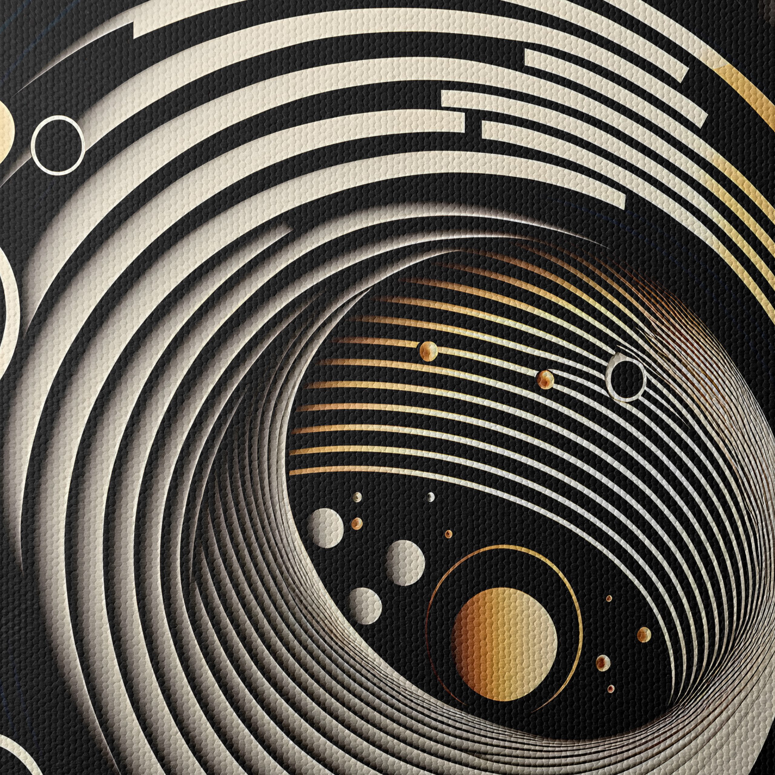 Dynamic Cosmic Abstract Artwork for Modern Spaces - Image 4