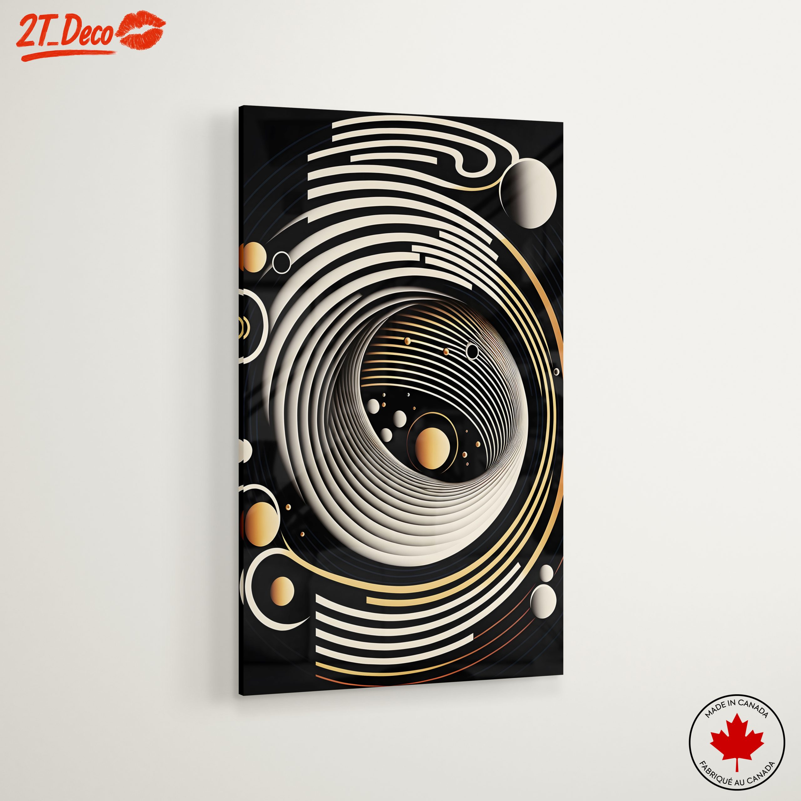 Dynamic Cosmic Abstract Artwork for Modern Spaces - Image 6
