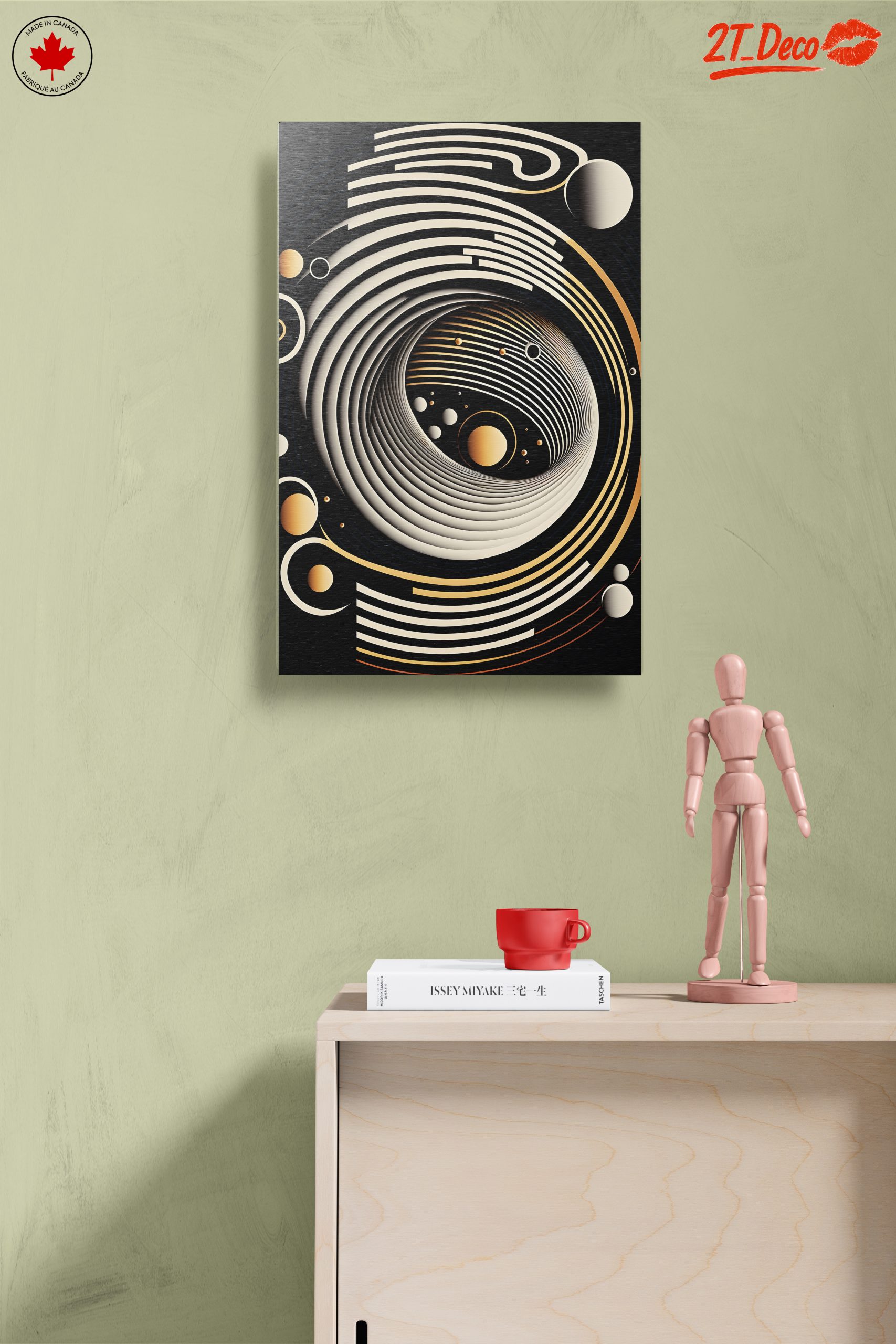 Dynamic Cosmic Abstract Artwork for Modern Spaces - Image 14