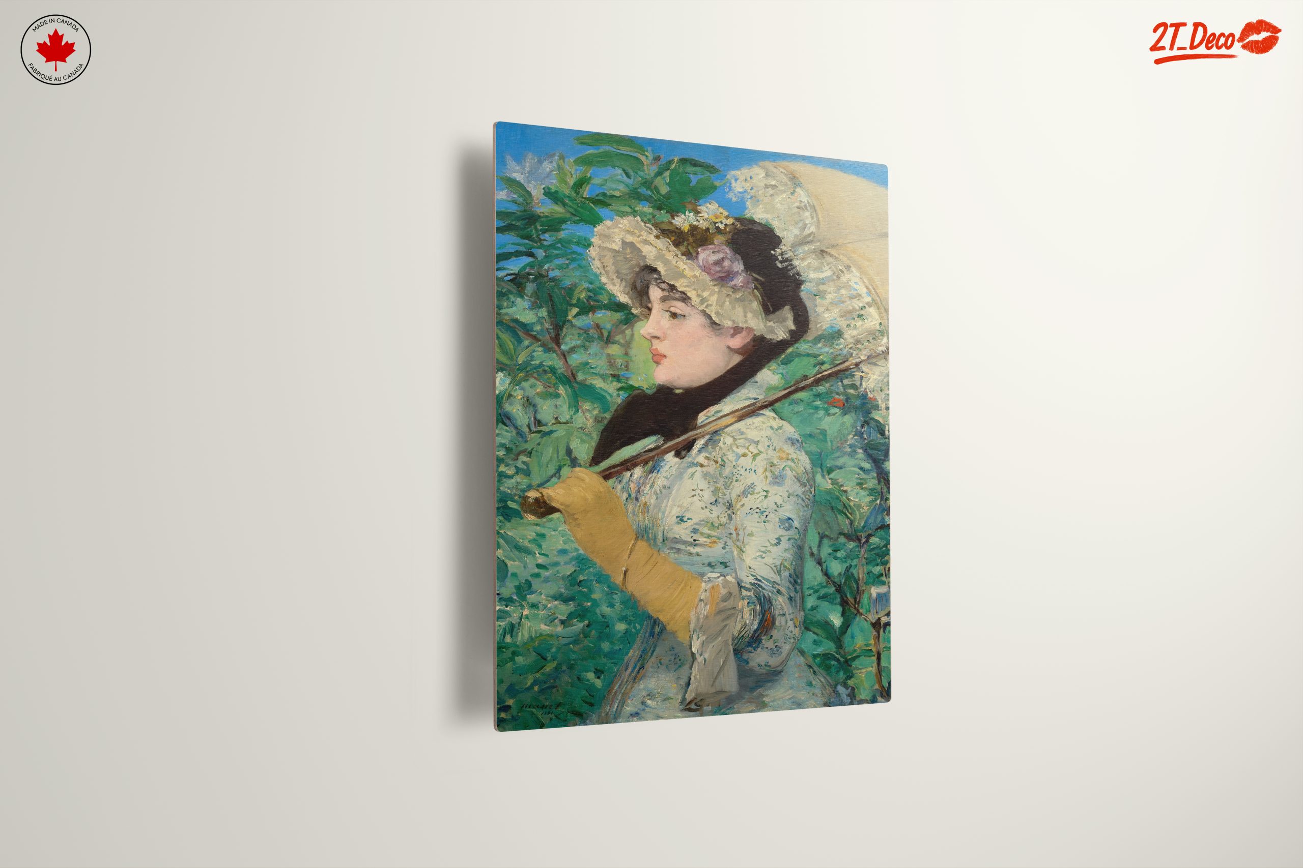Elegant Woman with Parasol in Nature - Image 13