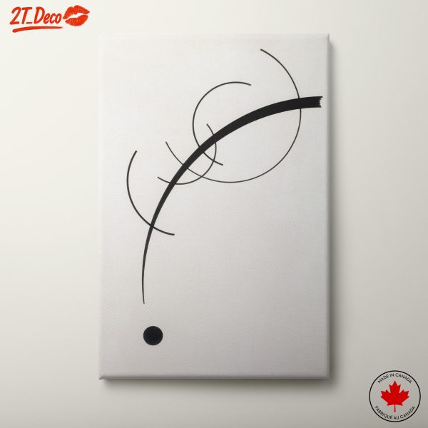 Minimalist Abstract Line Art Composition