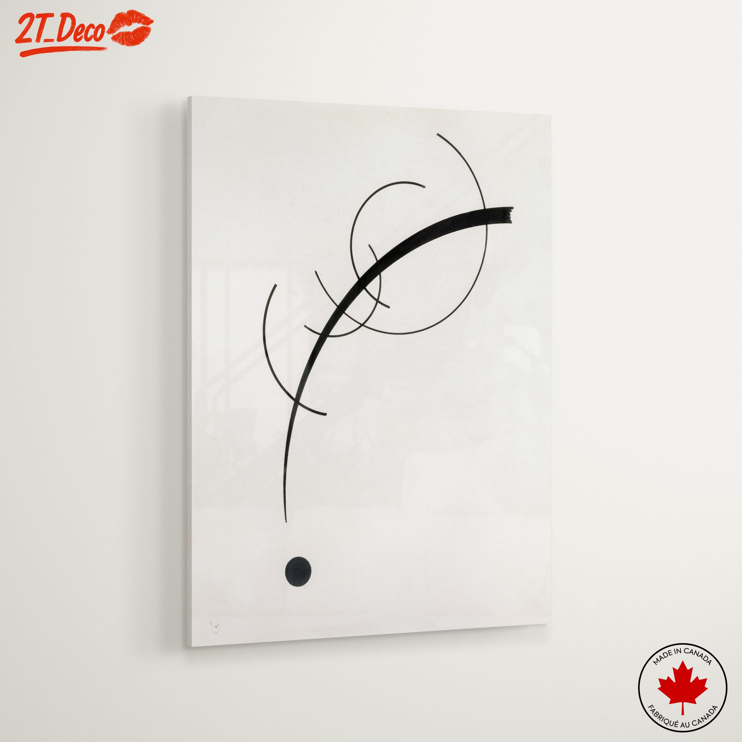 Minimalist Abstract Line Art Composition - Image 6