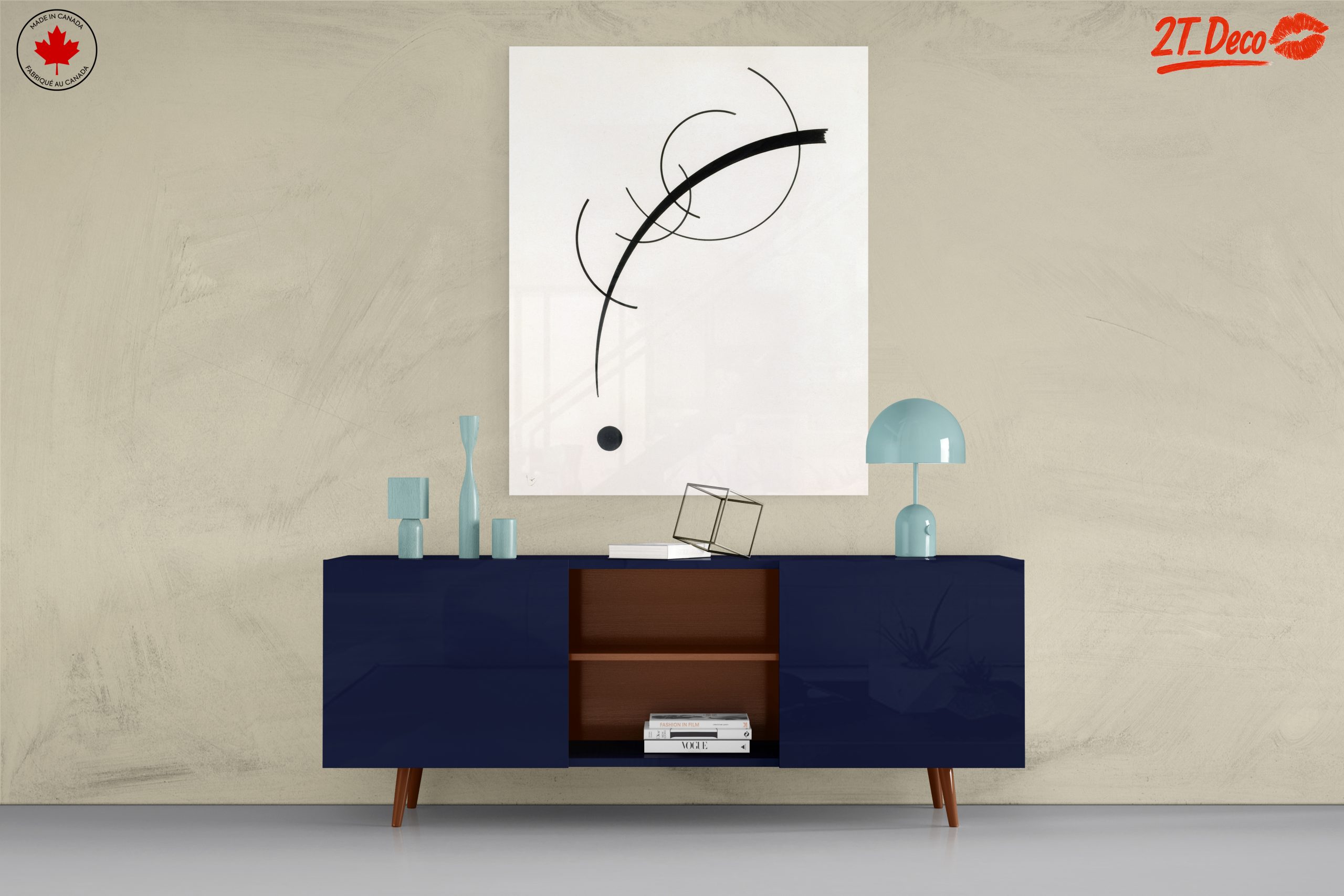 Minimalist Abstract Line Art Composition - Image 8