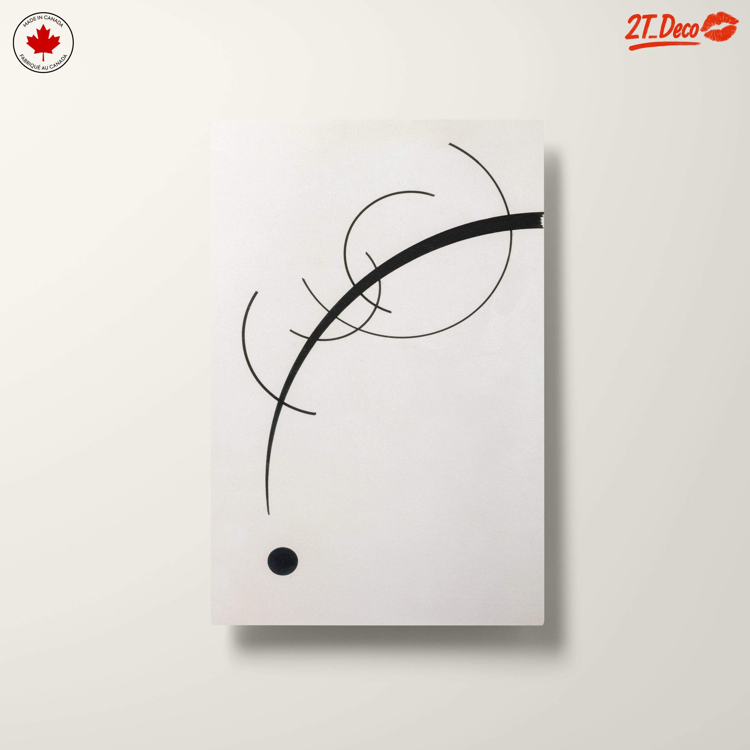 Minimalist Abstract Line Art Composition - Image 10