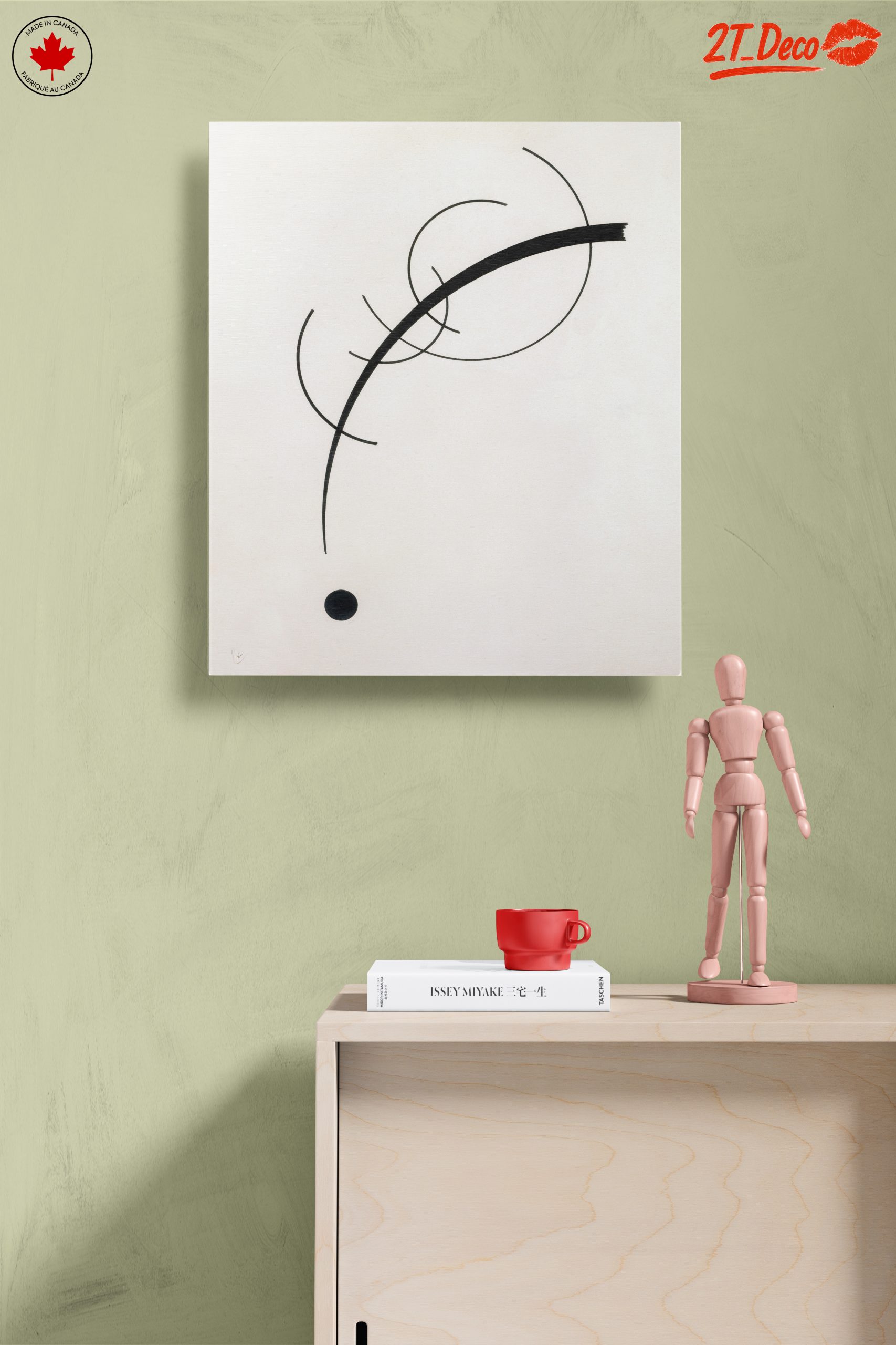 Minimalist Abstract Line Art Composition - Image 14