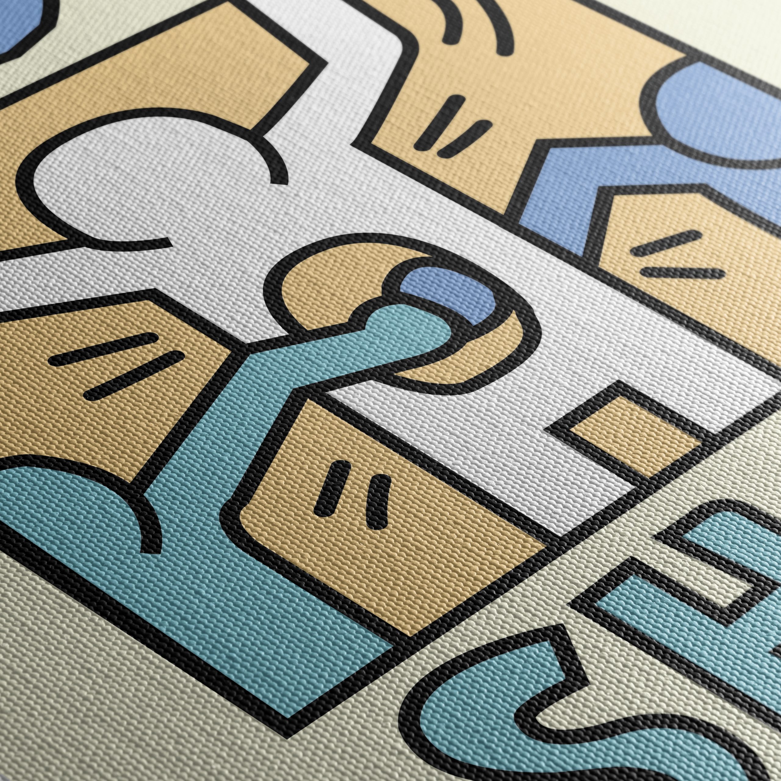 Playful Pop Art Illustration by Keith Haring - Image 5
